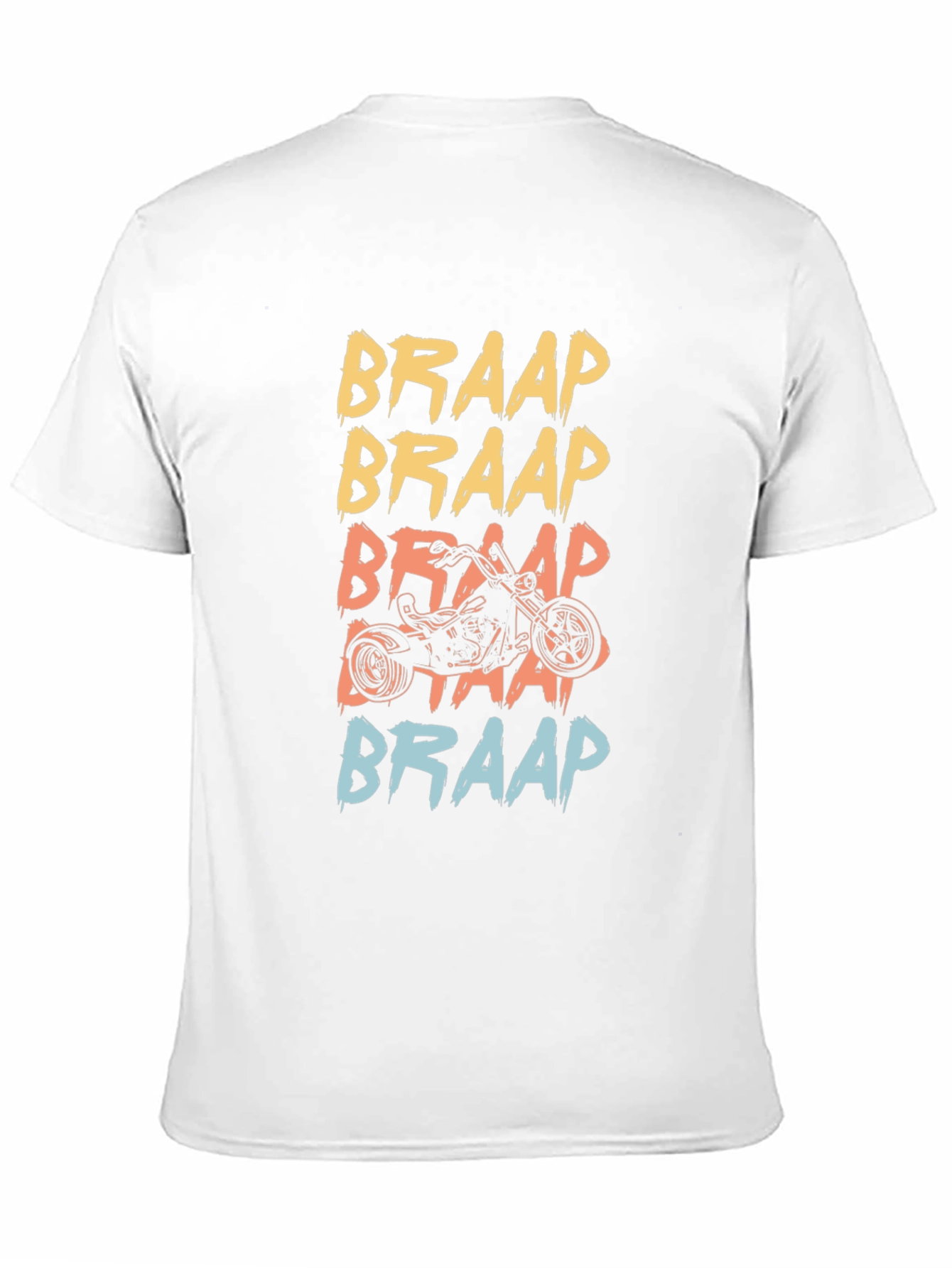 Braap Motorcycle Graphic T-Shirt - Mens Black Tee