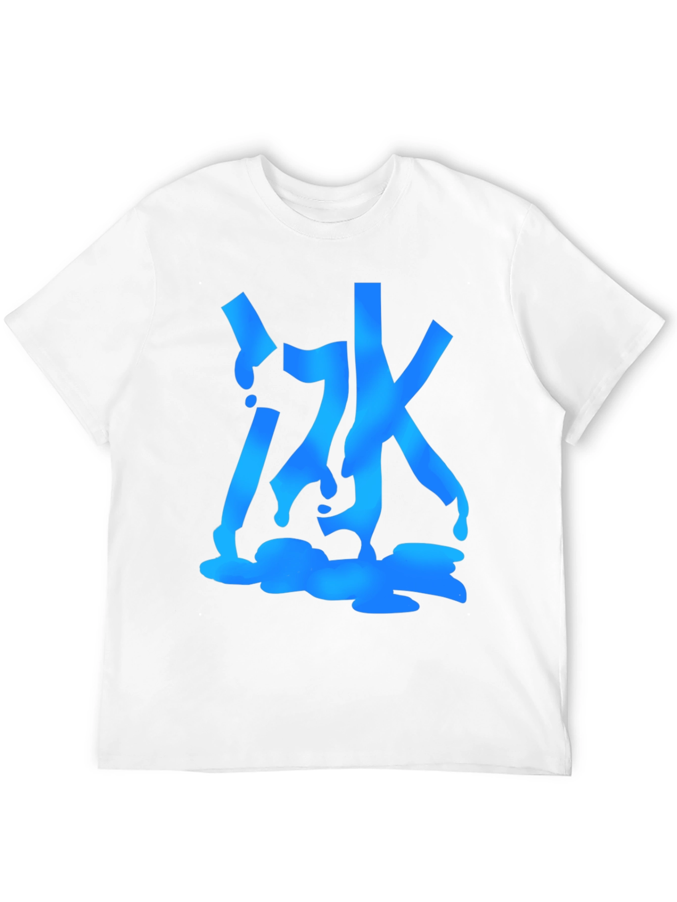 Urban Graphic Tee - Abstract Water Design