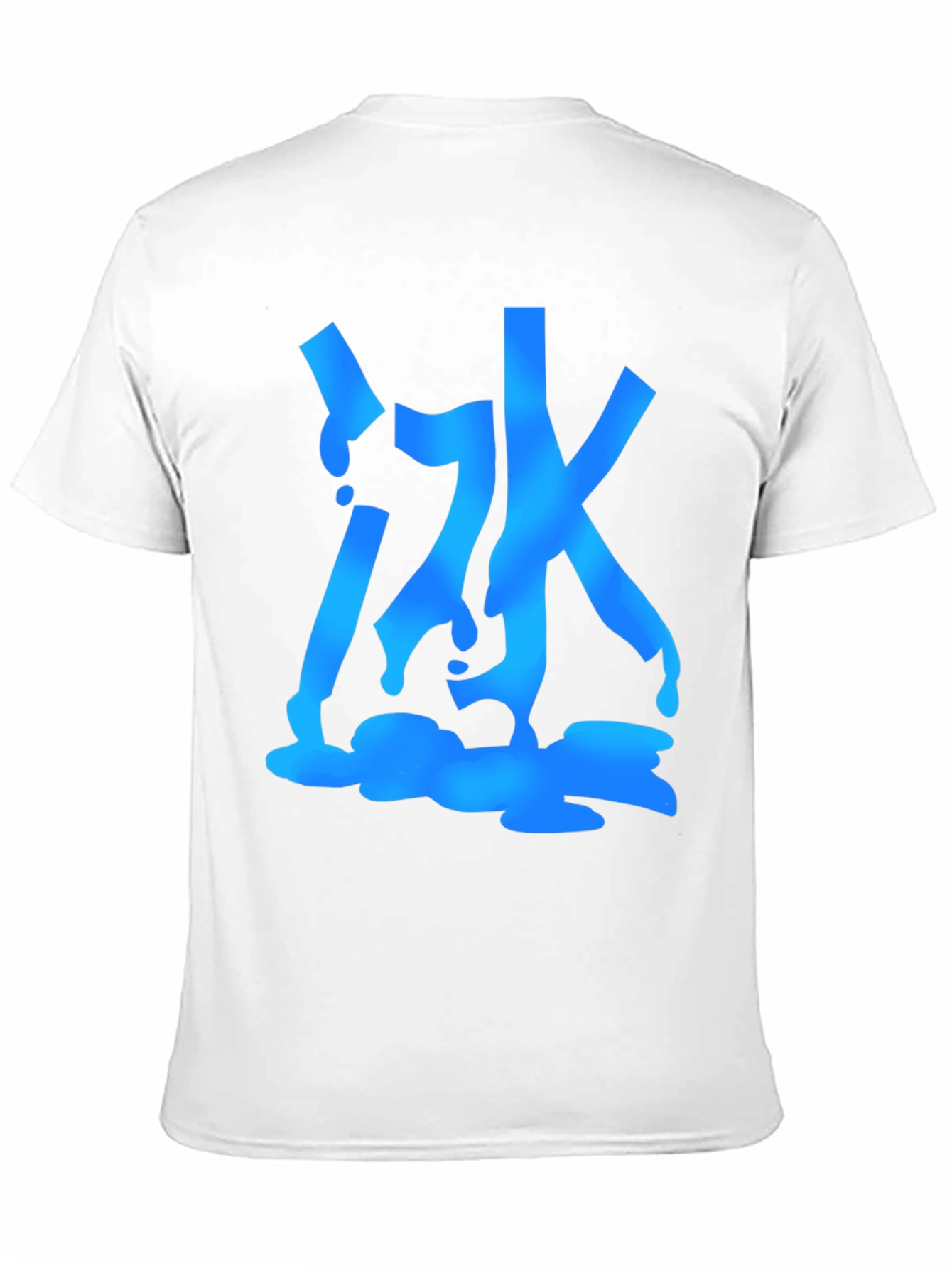 Urban Graphic Tee - Abstract Water Design