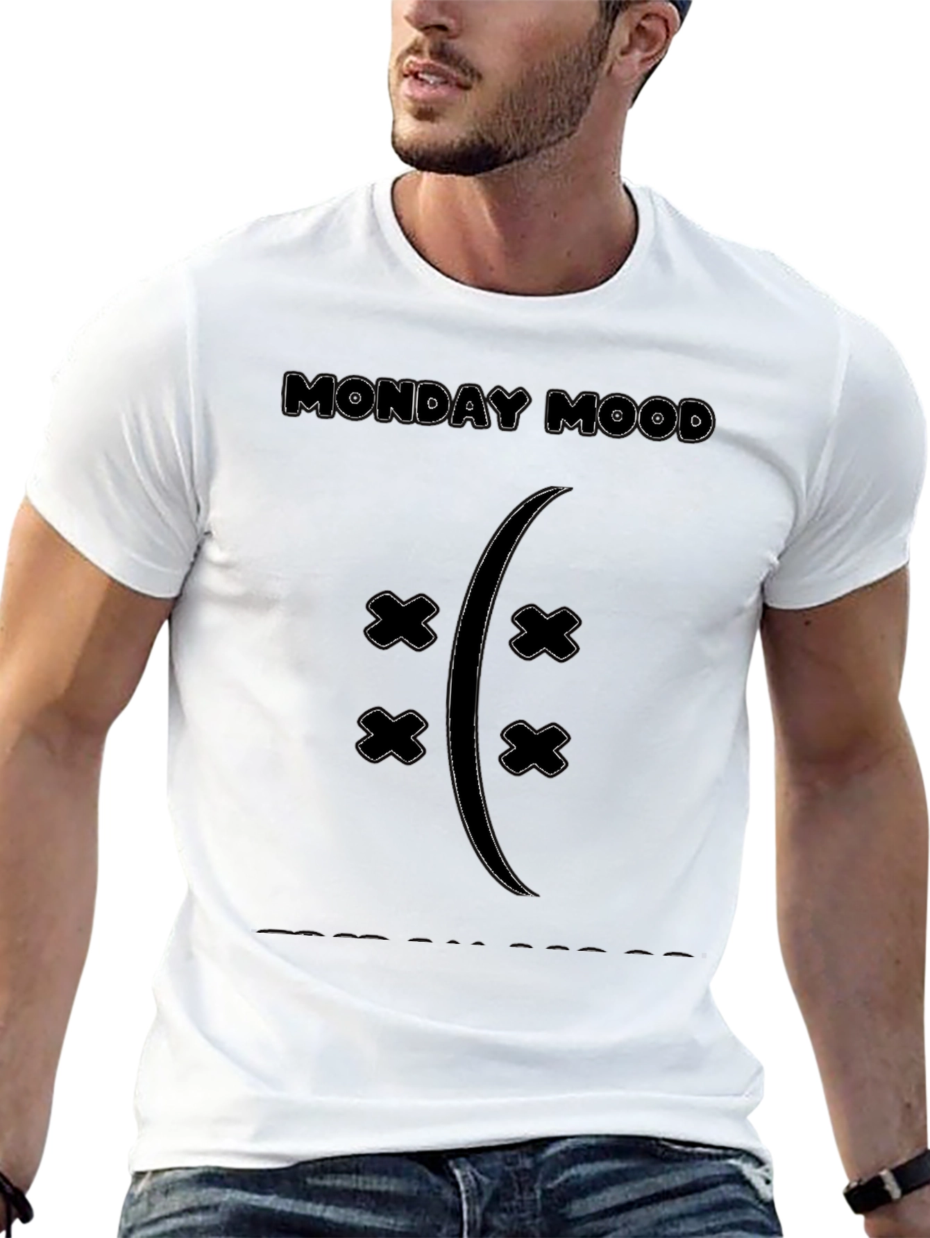 Monday Mood Graphic T-Shirt - Unisex Comfort