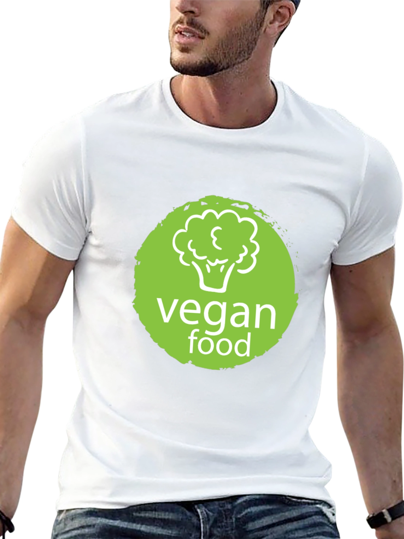 Vegan Food T-Shirt - Black
