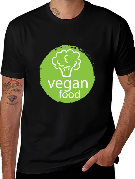 Vegan Food T-Shirt - Black