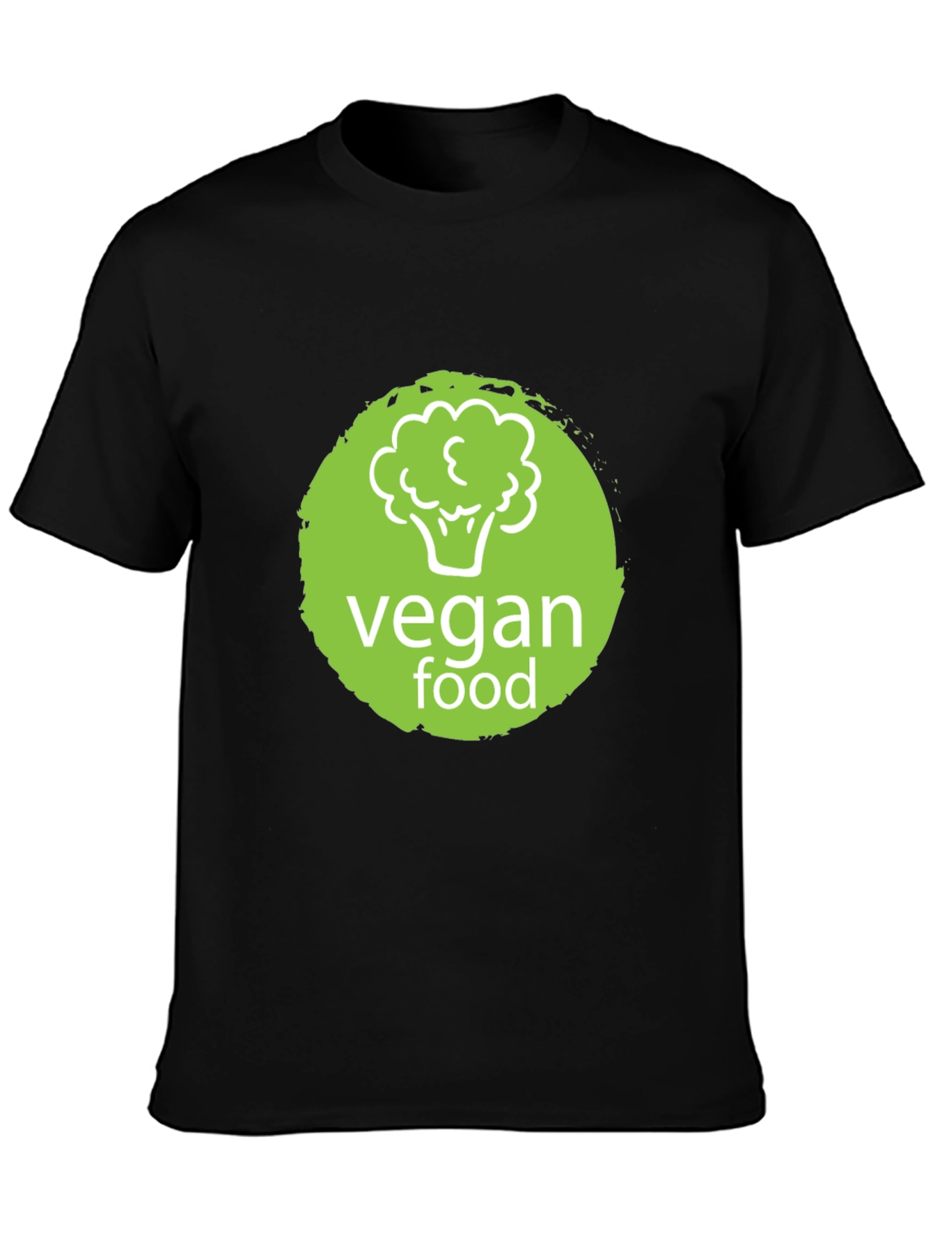 Vegan Food T-Shirt - Black