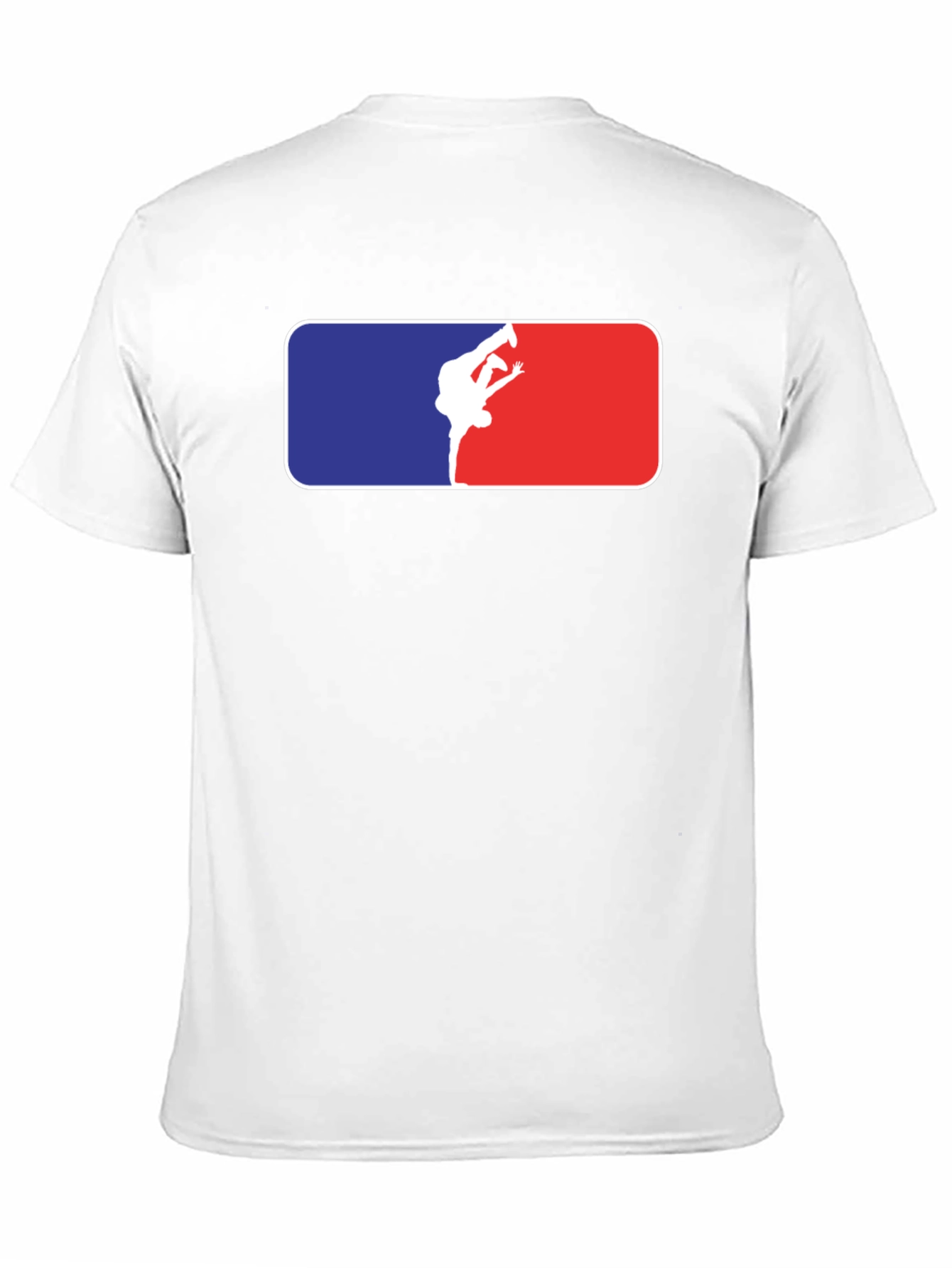 Breakdance Silhouette Graphic T-Shirt - Black