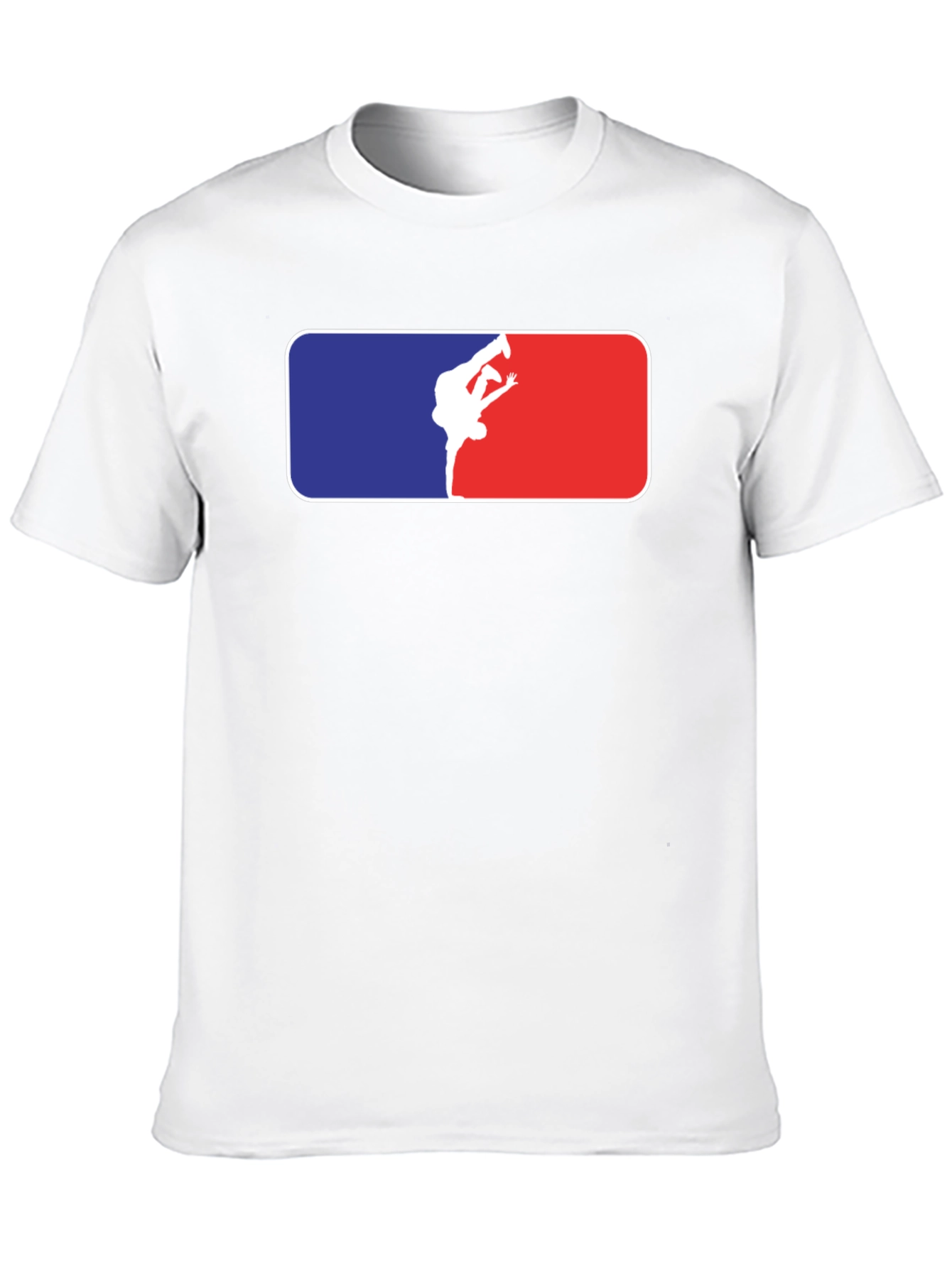 Breakdance Silhouette Graphic T-Shirt - Black