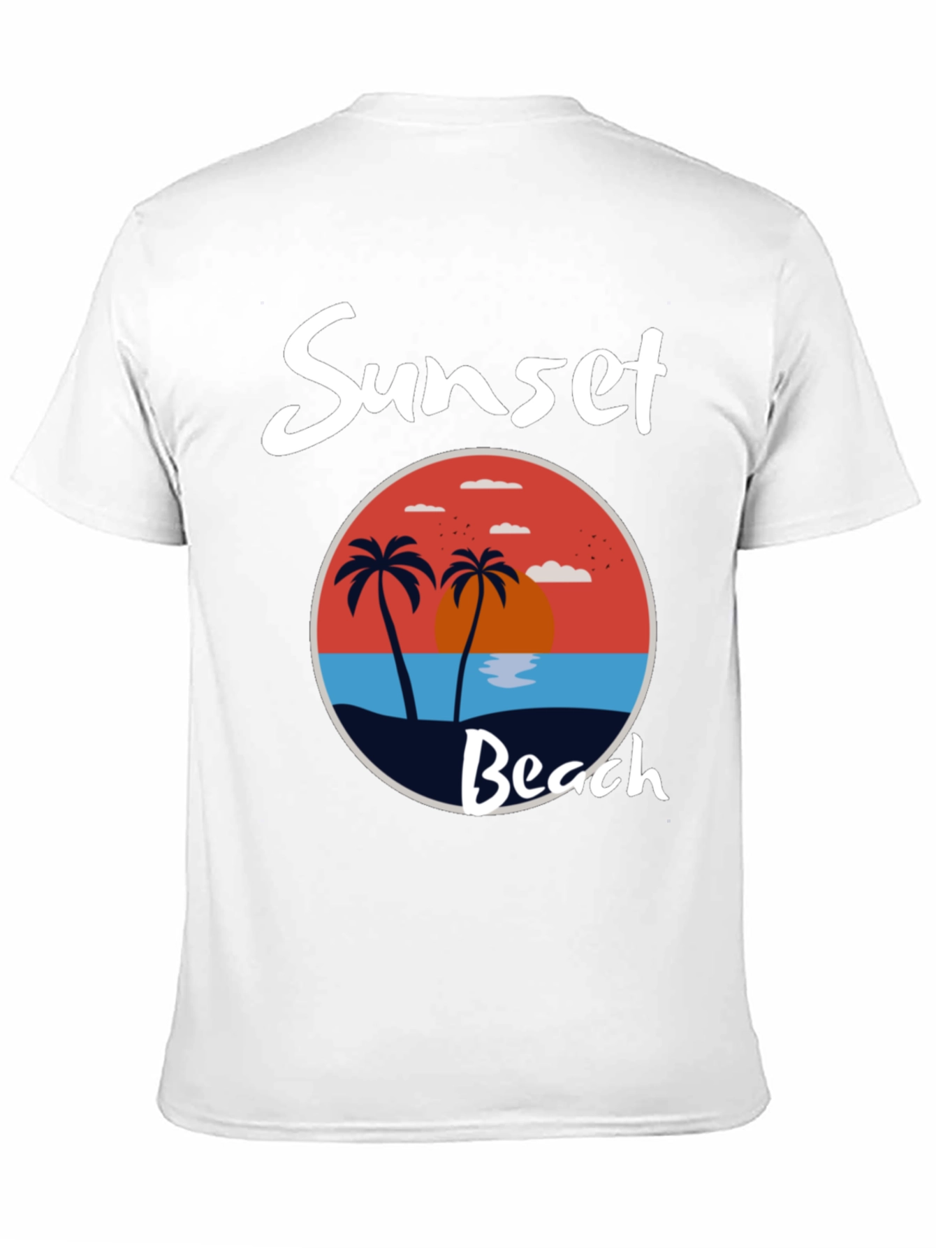 Sunset Beach Graphic T-Shirt