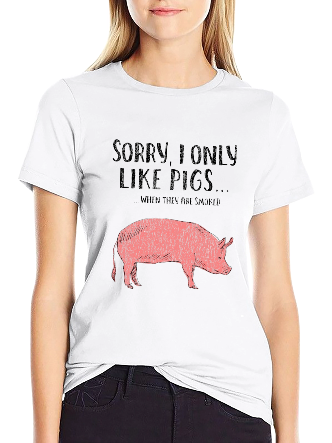 Funny Smoked Pigs T-Shirt