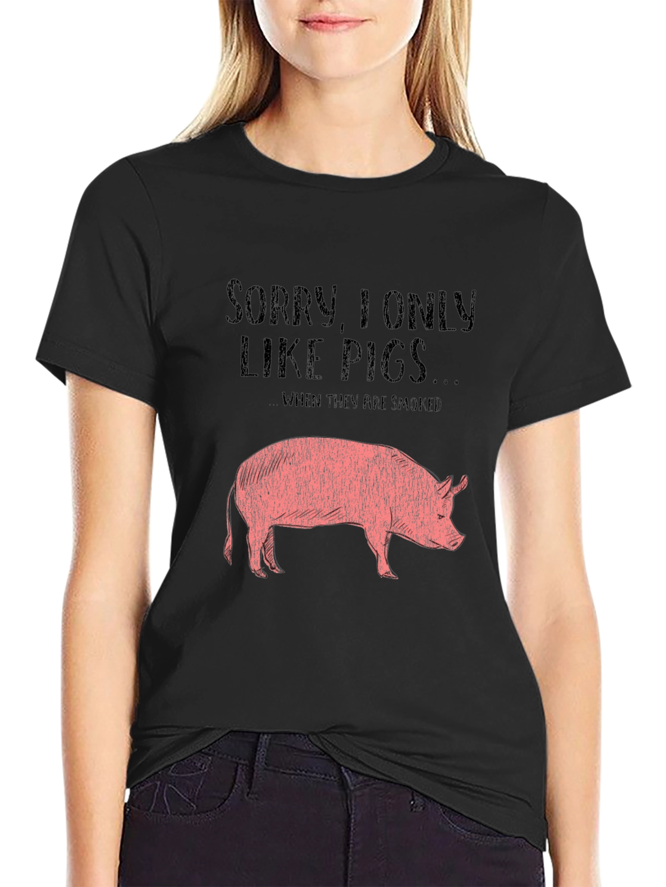 Funny Smoked Pigs T-Shirt