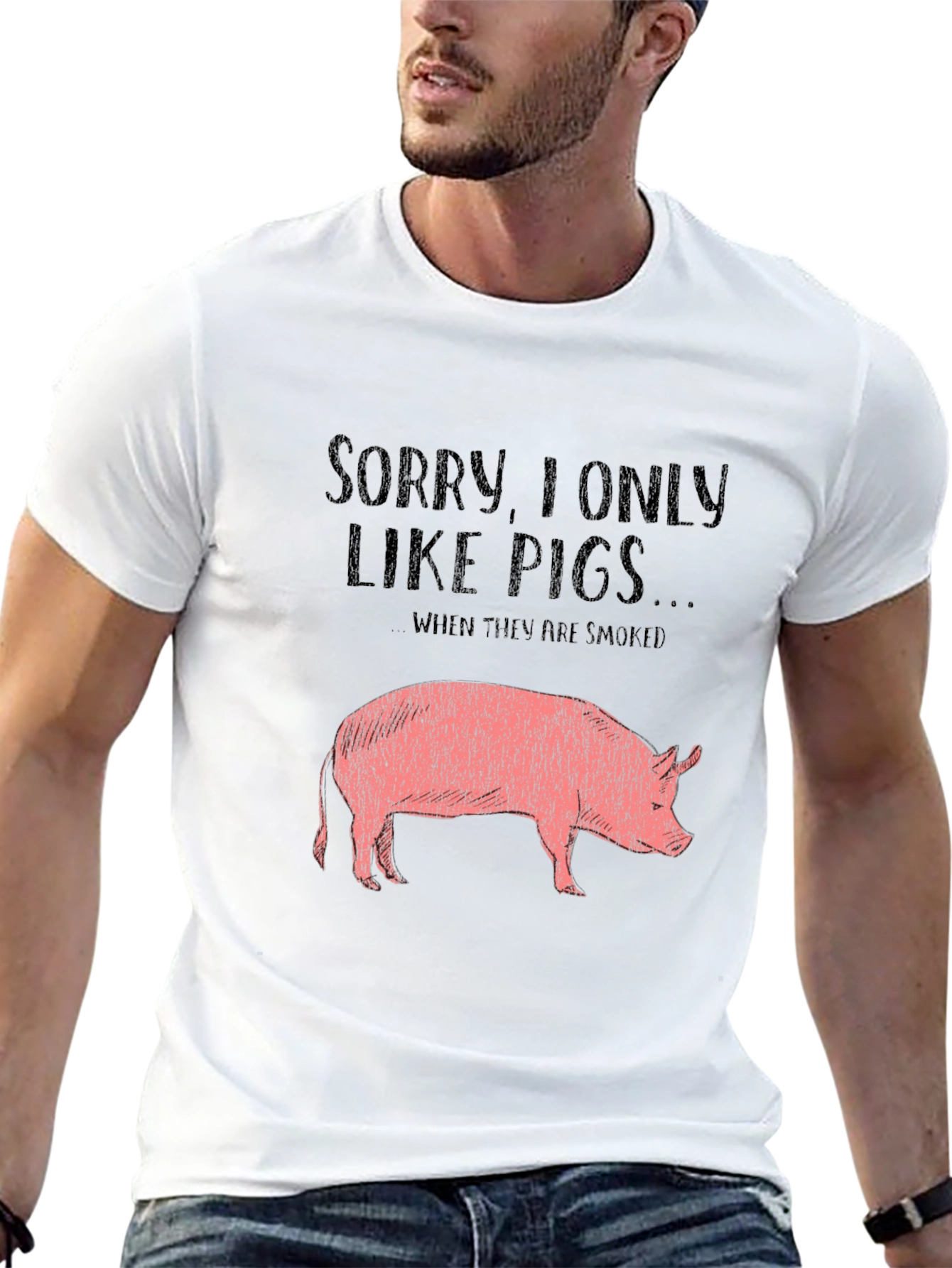 Funny Smoked Pigs T-Shirt