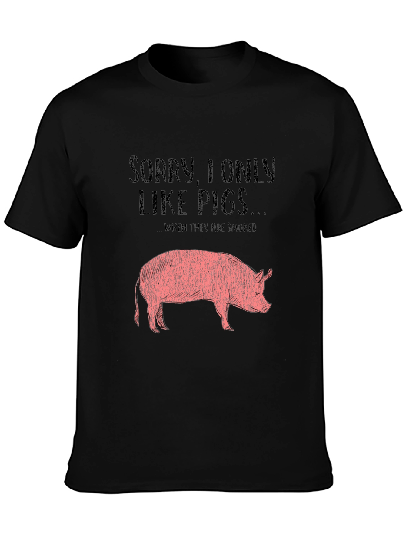 Funny Smoked Pigs T-Shirt