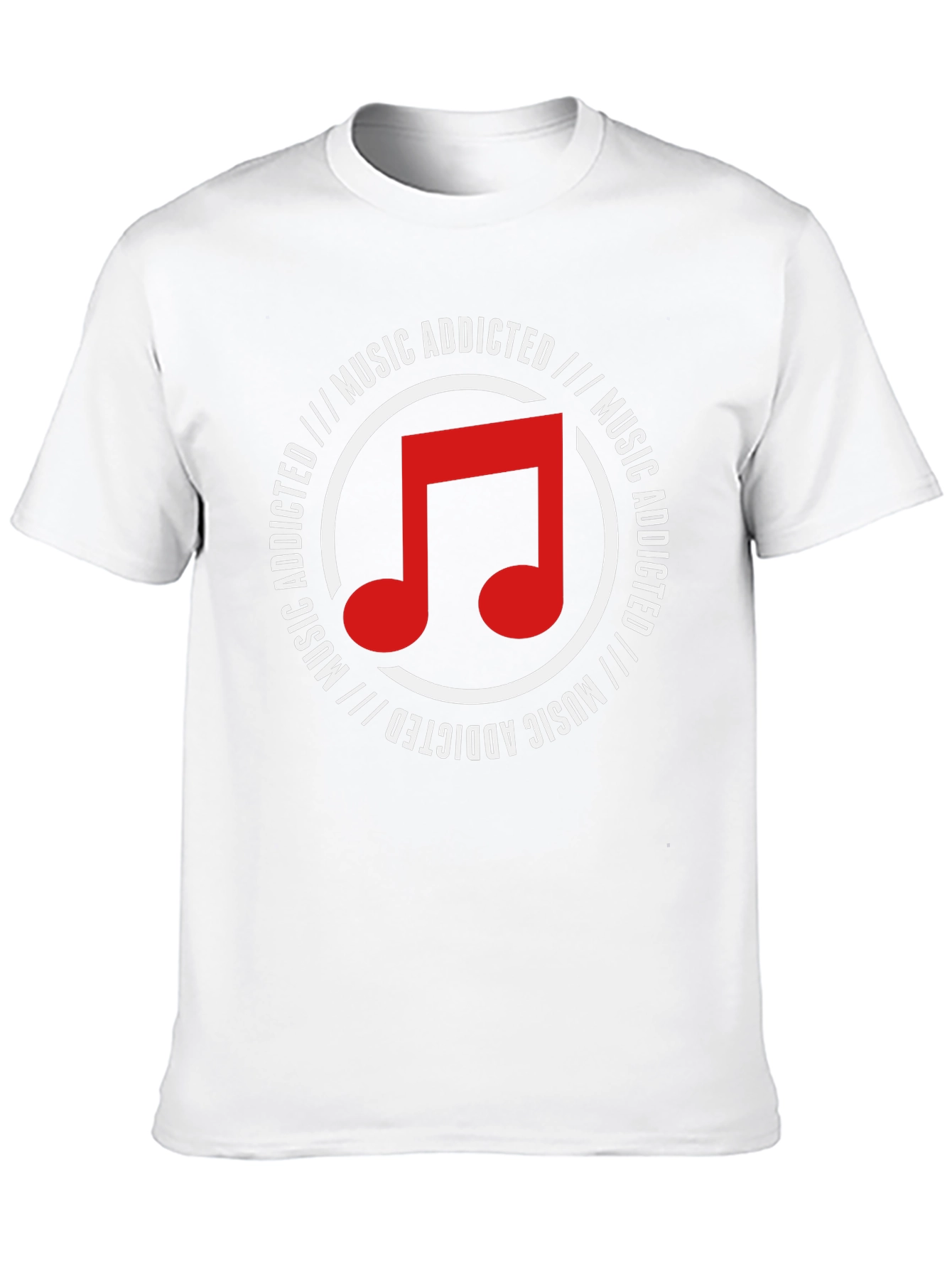 Music Addicted Graphic T-Shirt