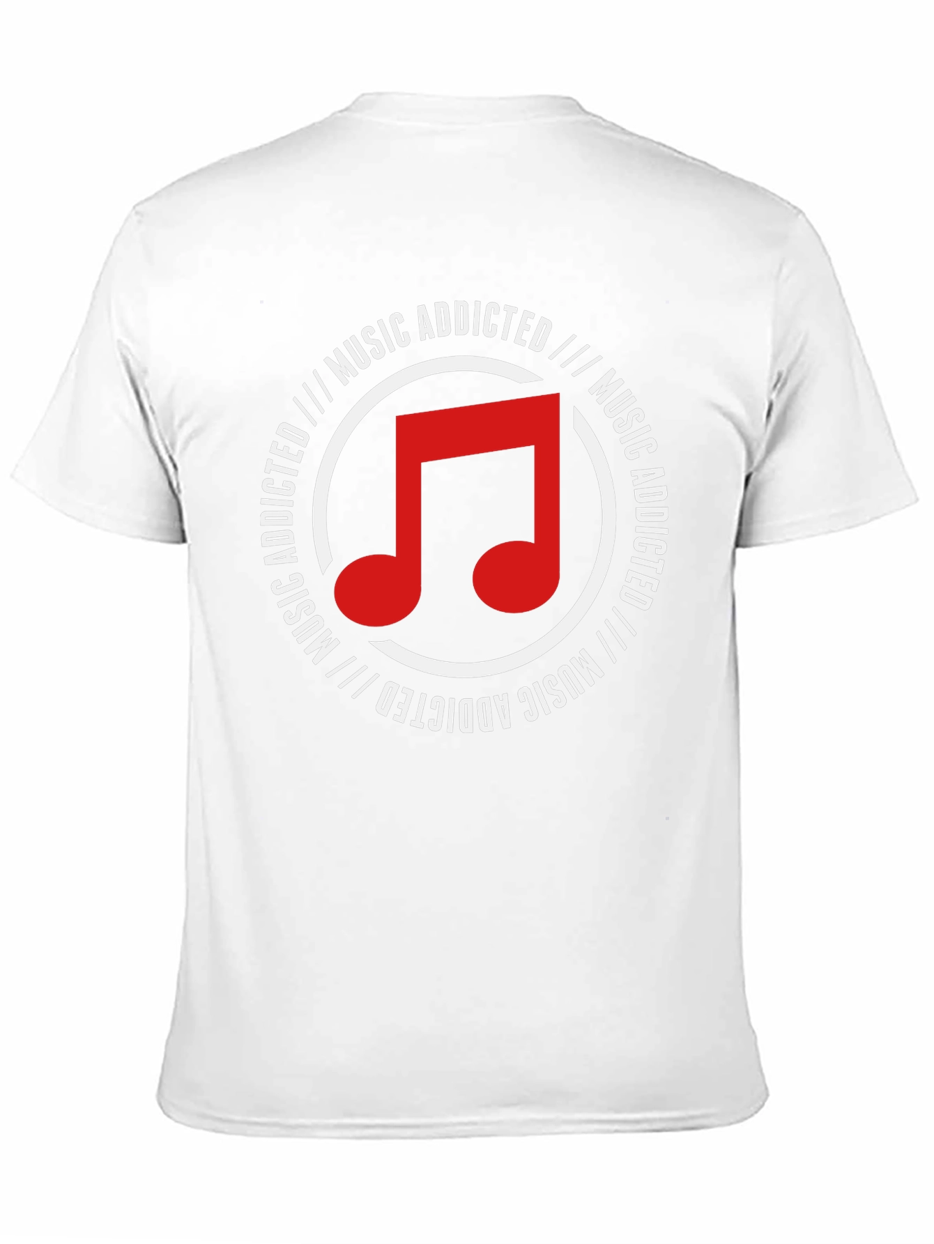 Music Addicted Graphic T-Shirt