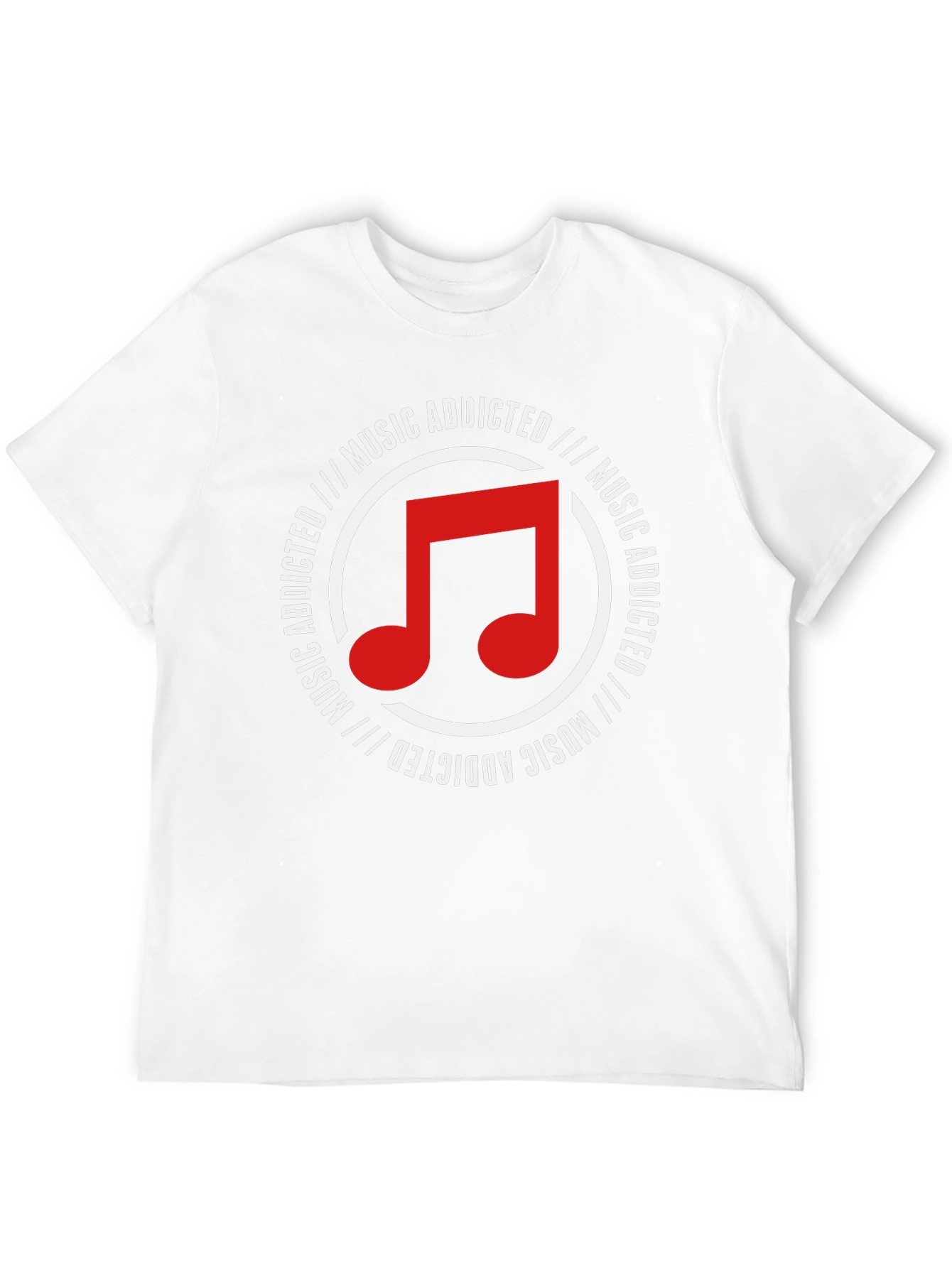 Music Addicted Graphic T-Shirt
