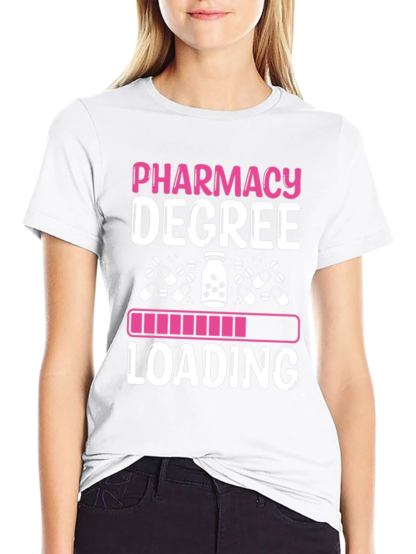 Pharmacy Degree Loading T-Shirt
