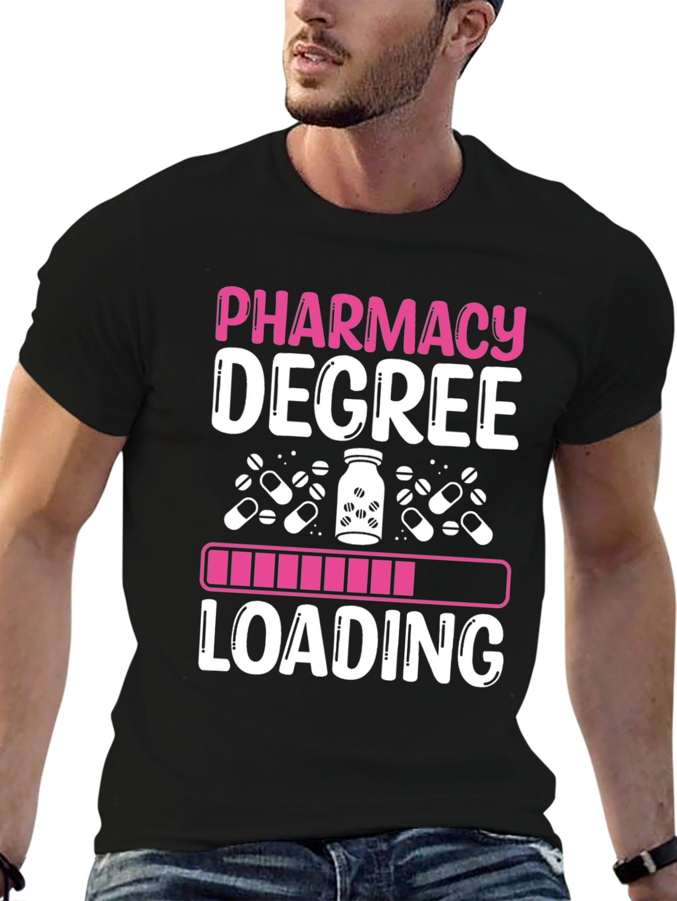 Pharmacy Degree Loading T-Shirt
