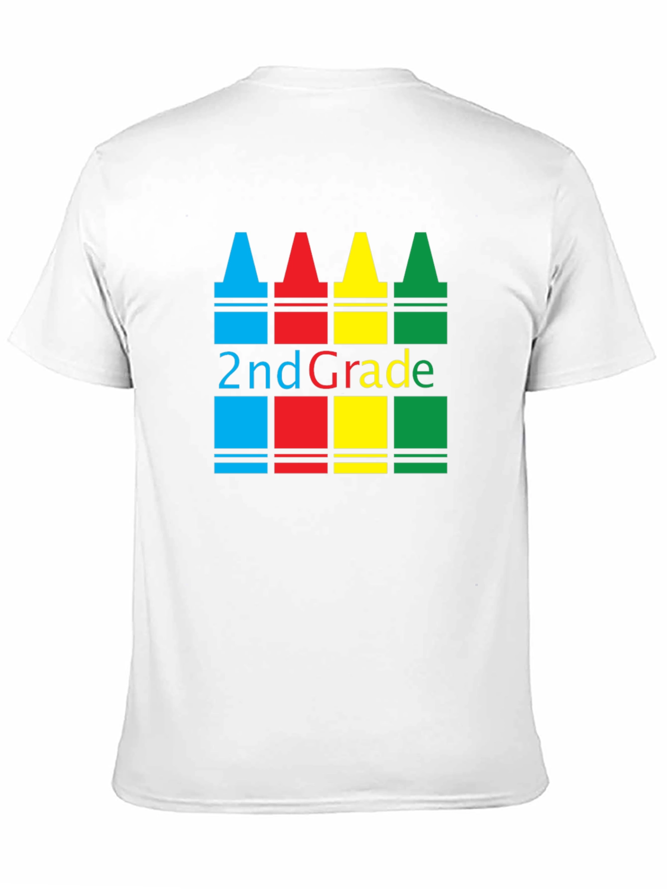 2nd Grade Crayon T-Shirt