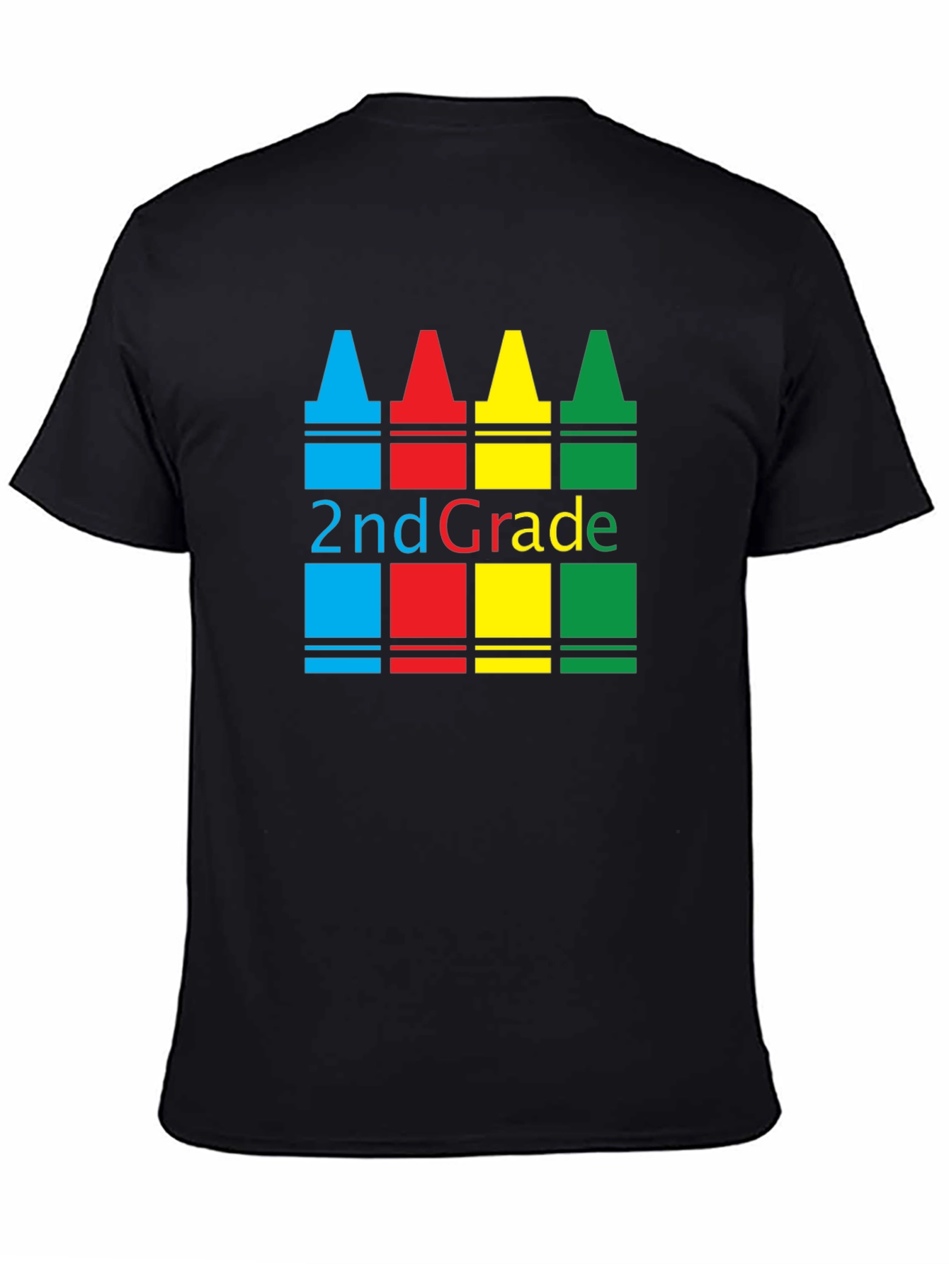 2nd Grade Crayon T-Shirt