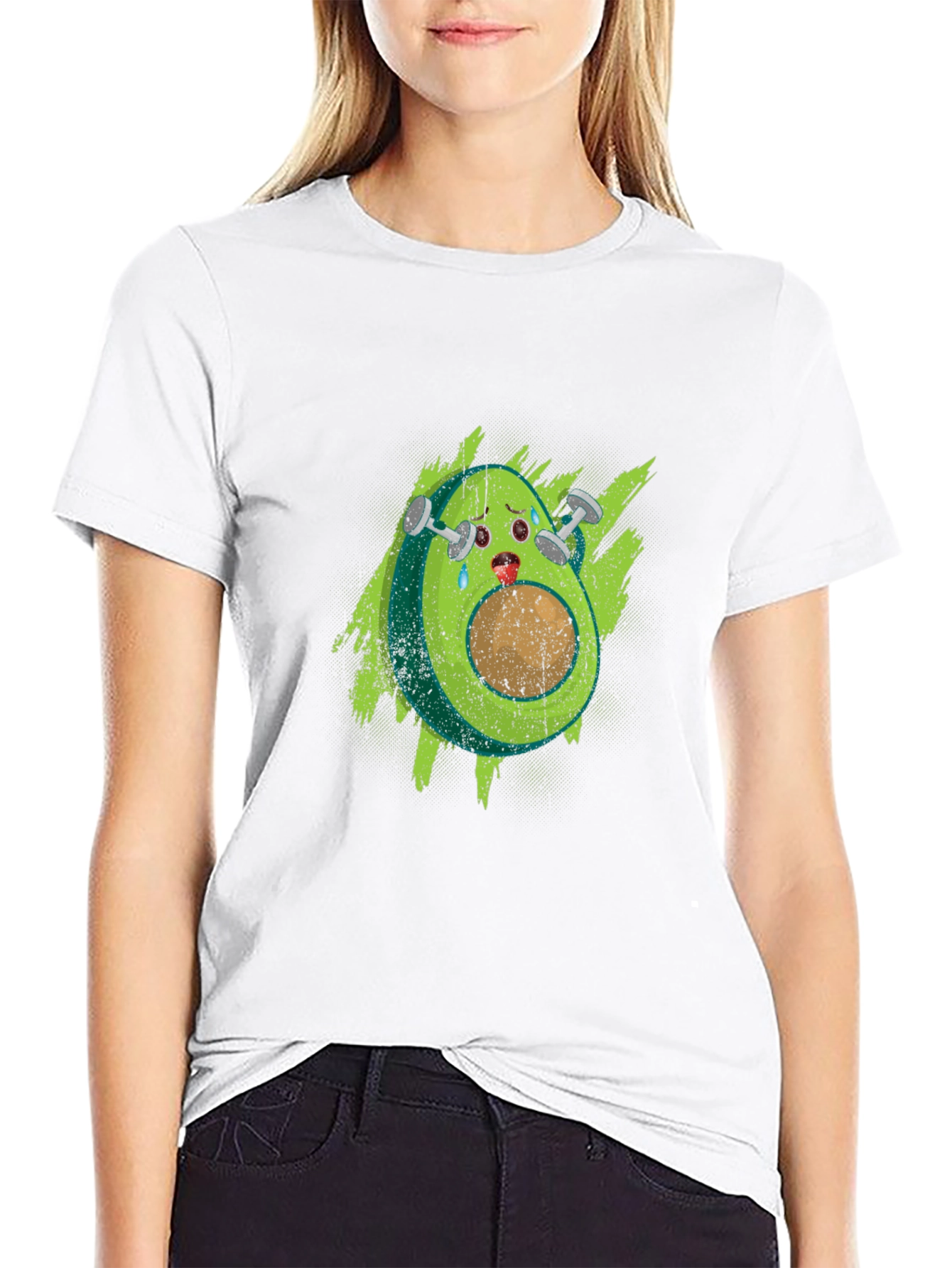 Avocado Gym T-Shirt - Funny Workout Tee