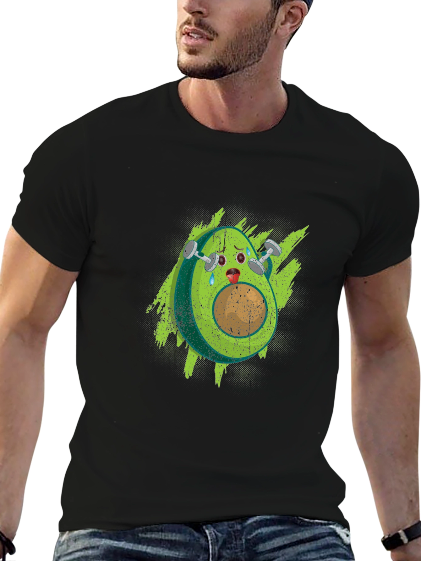 Avocado Gym T-Shirt - Funny Workout Tee