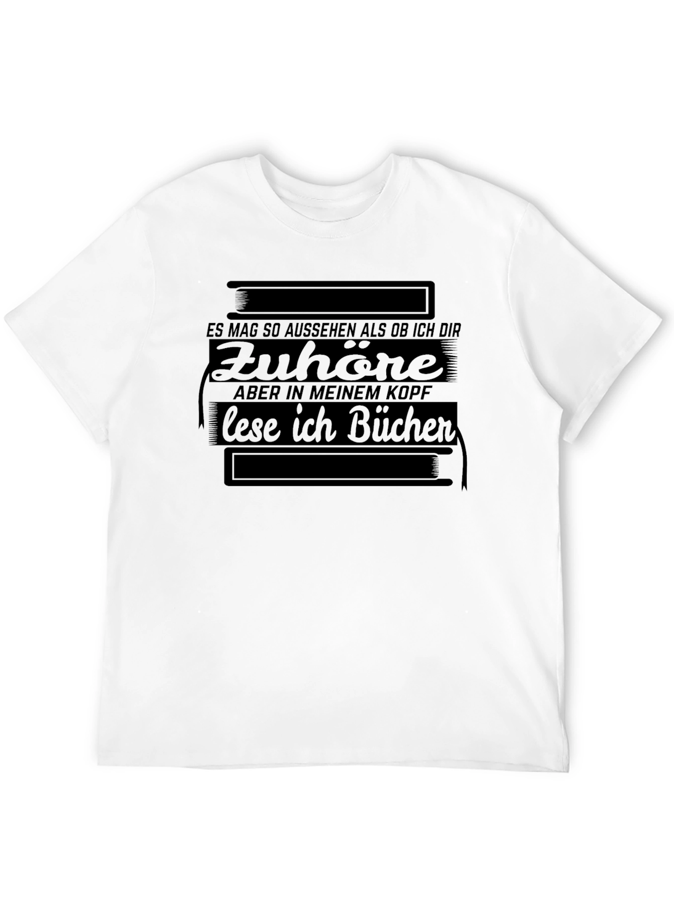 Es Mag So Aussehen T-Shirt - Book Lover Tee