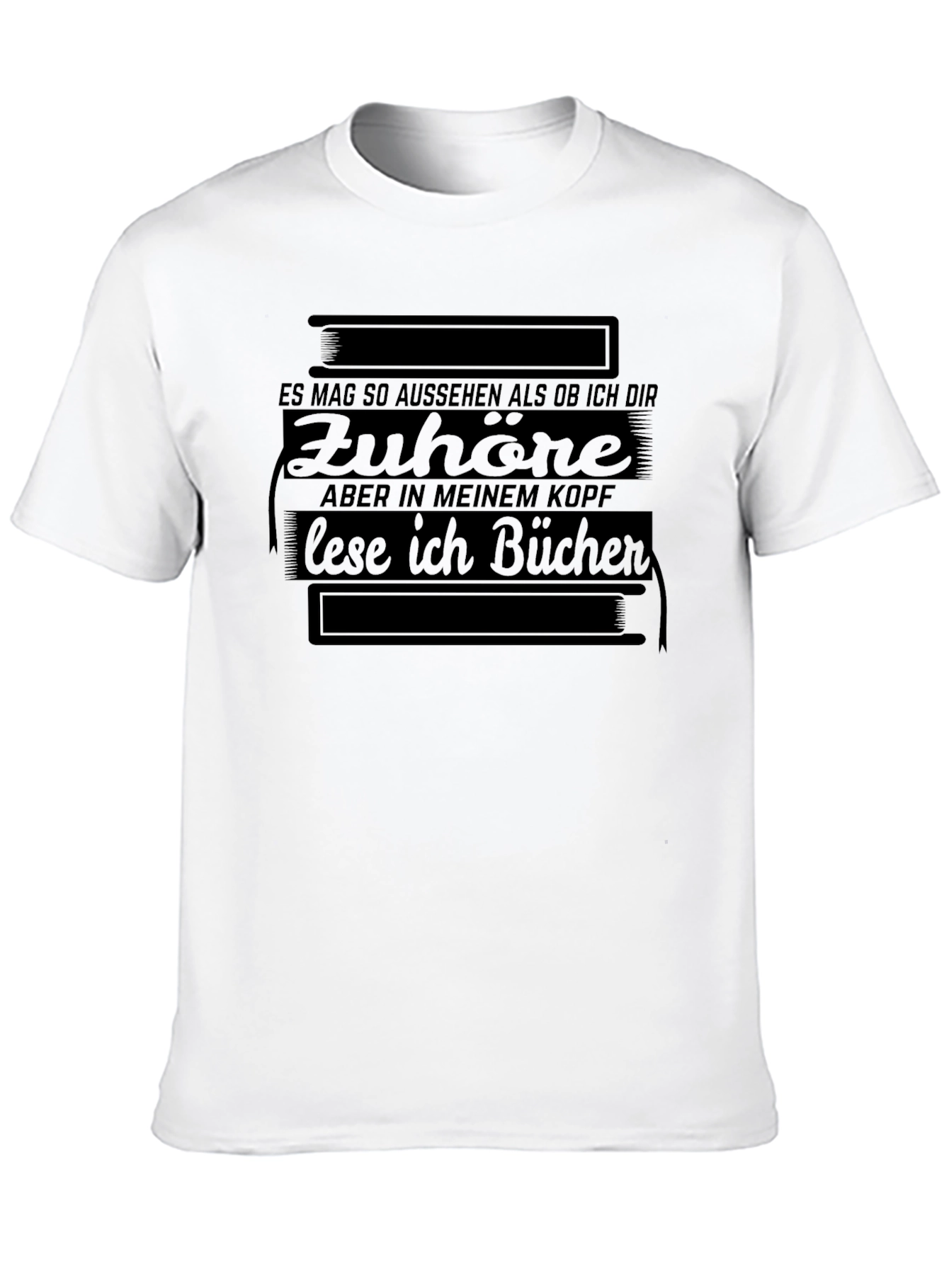 Es Mag So Aussehen T-Shirt - Book Lover Tee