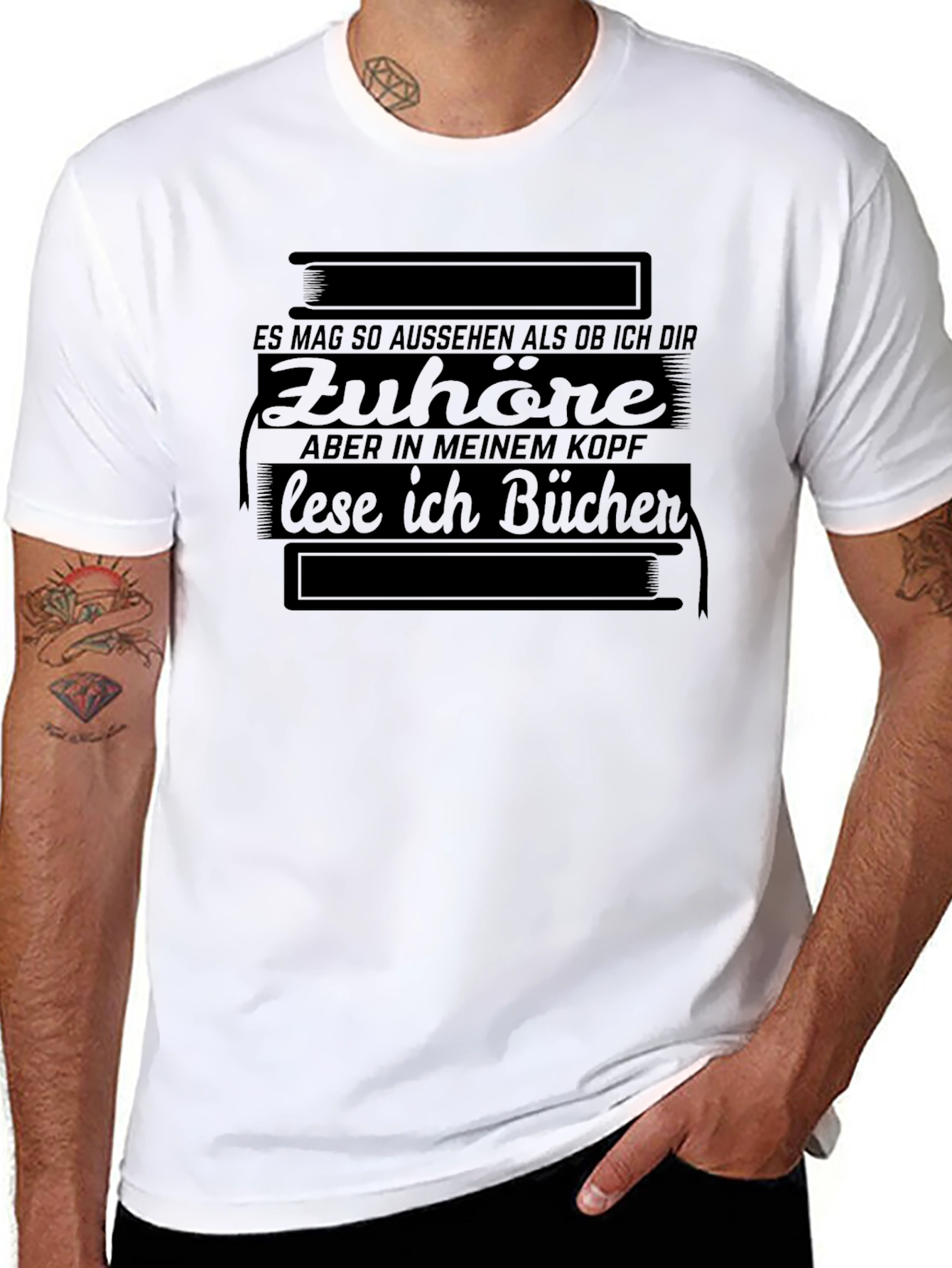 Es Mag So Aussehen T-Shirt - Book Lover Tee