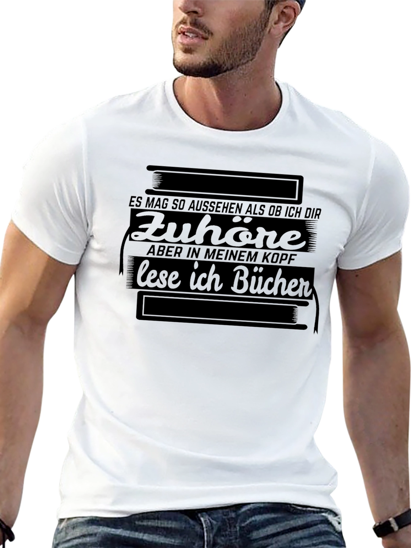 Es Mag So Aussehen T-Shirt - Book Lover Tee