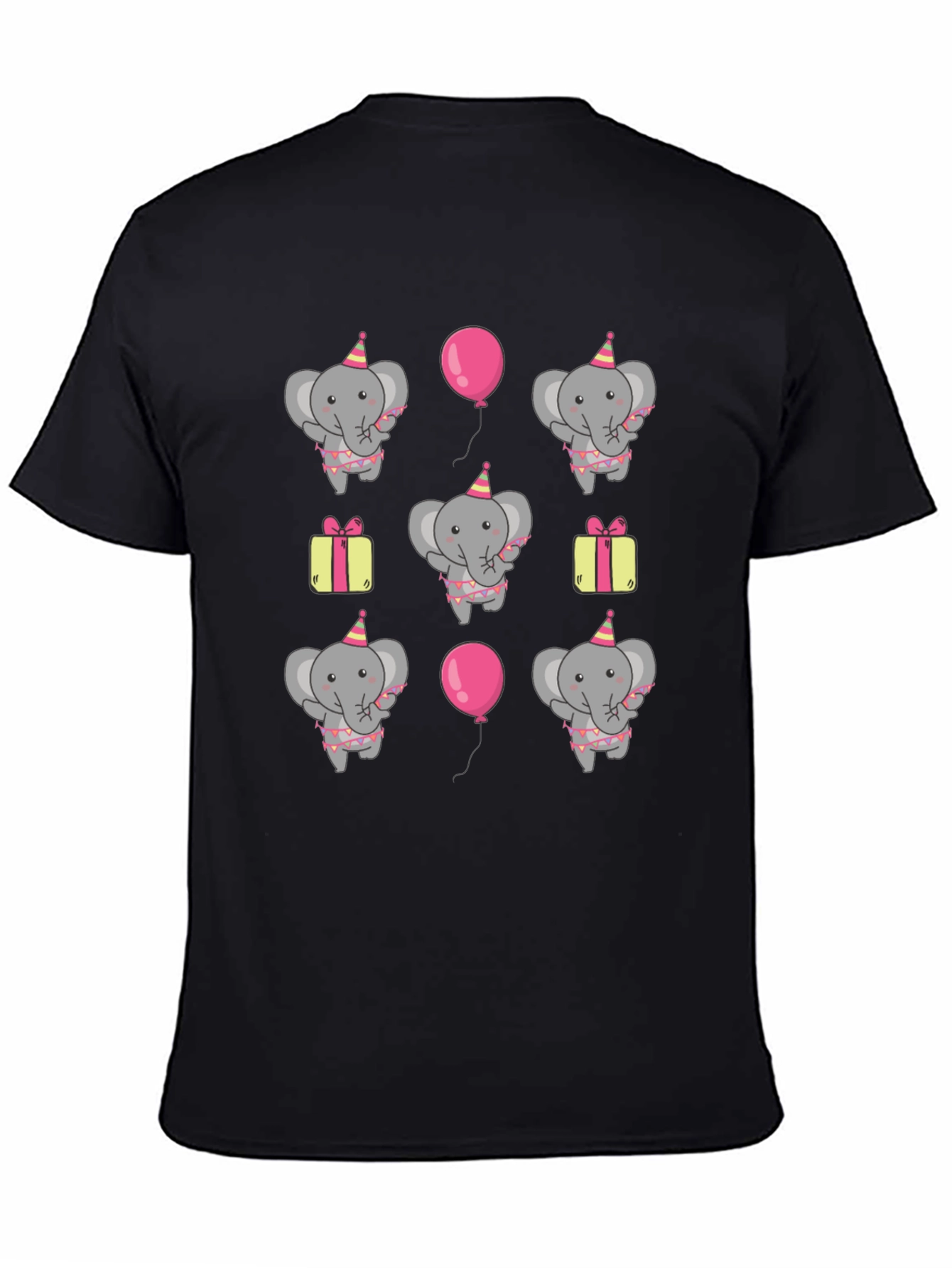 Elephant Birthday Party T-Shirt - Fun Graphic Tee