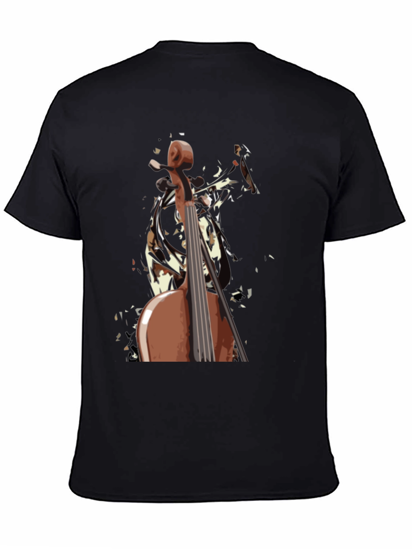 Cello Graphic T-Shirt - Musician Style