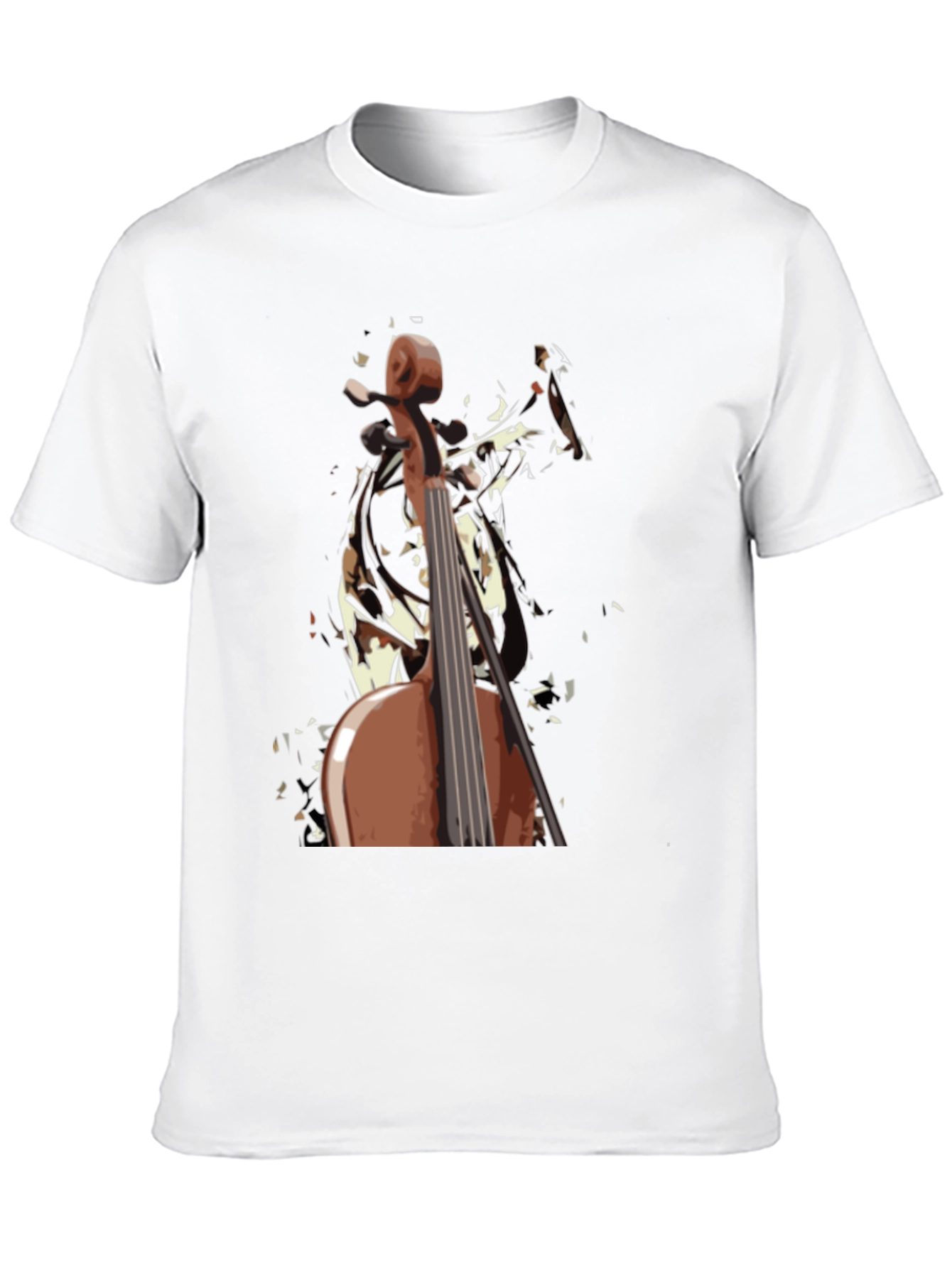 Cello Graphic T-Shirt - Musician Style
