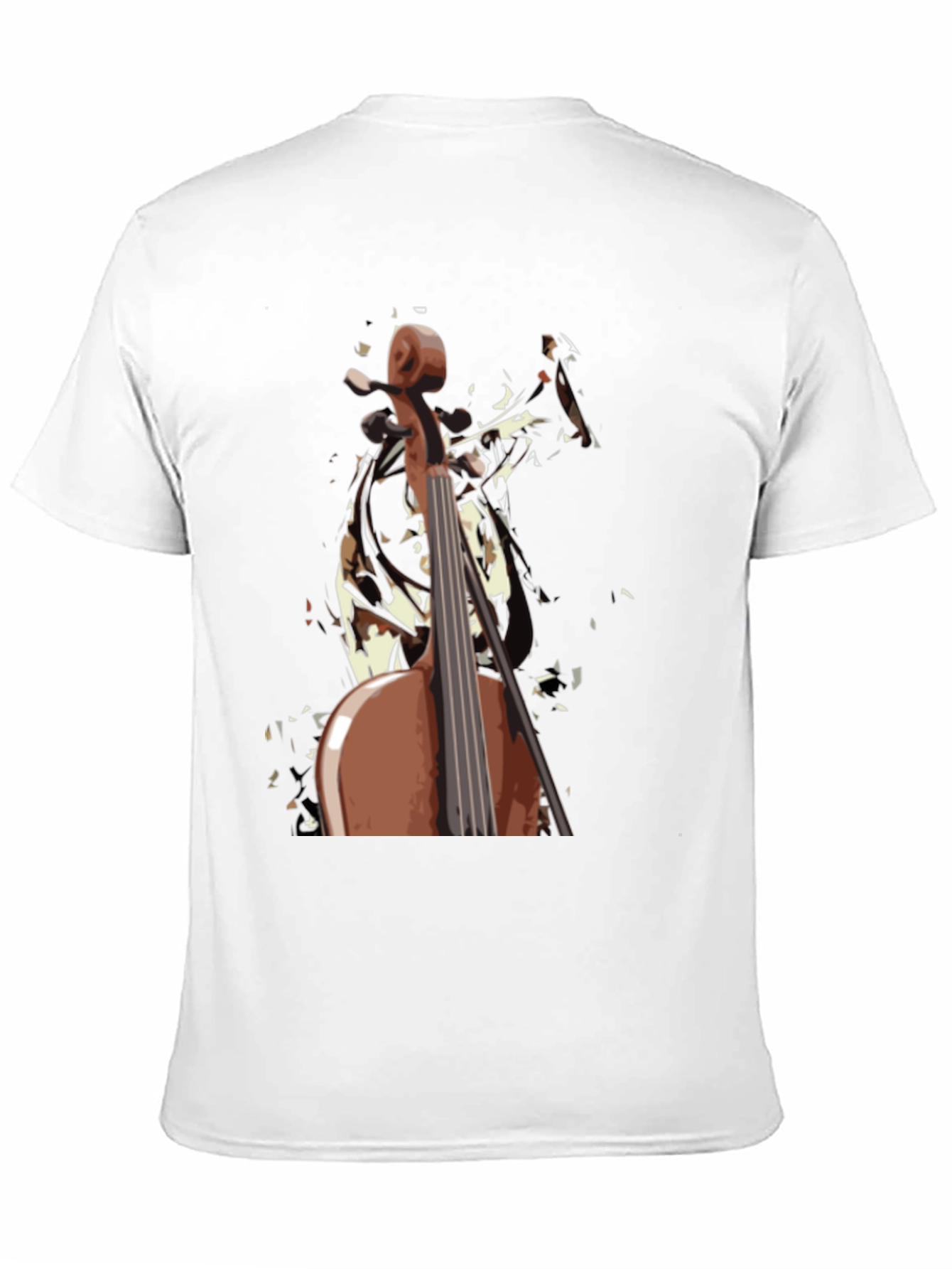 Cello Graphic T-Shirt - Musician Style