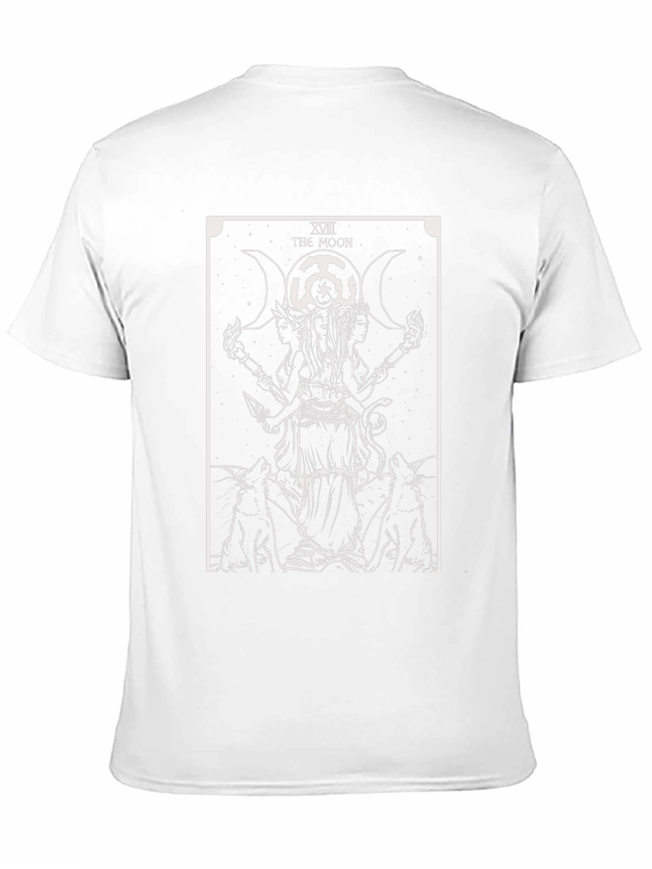 The Moon Tarot Card Graphic Tee
