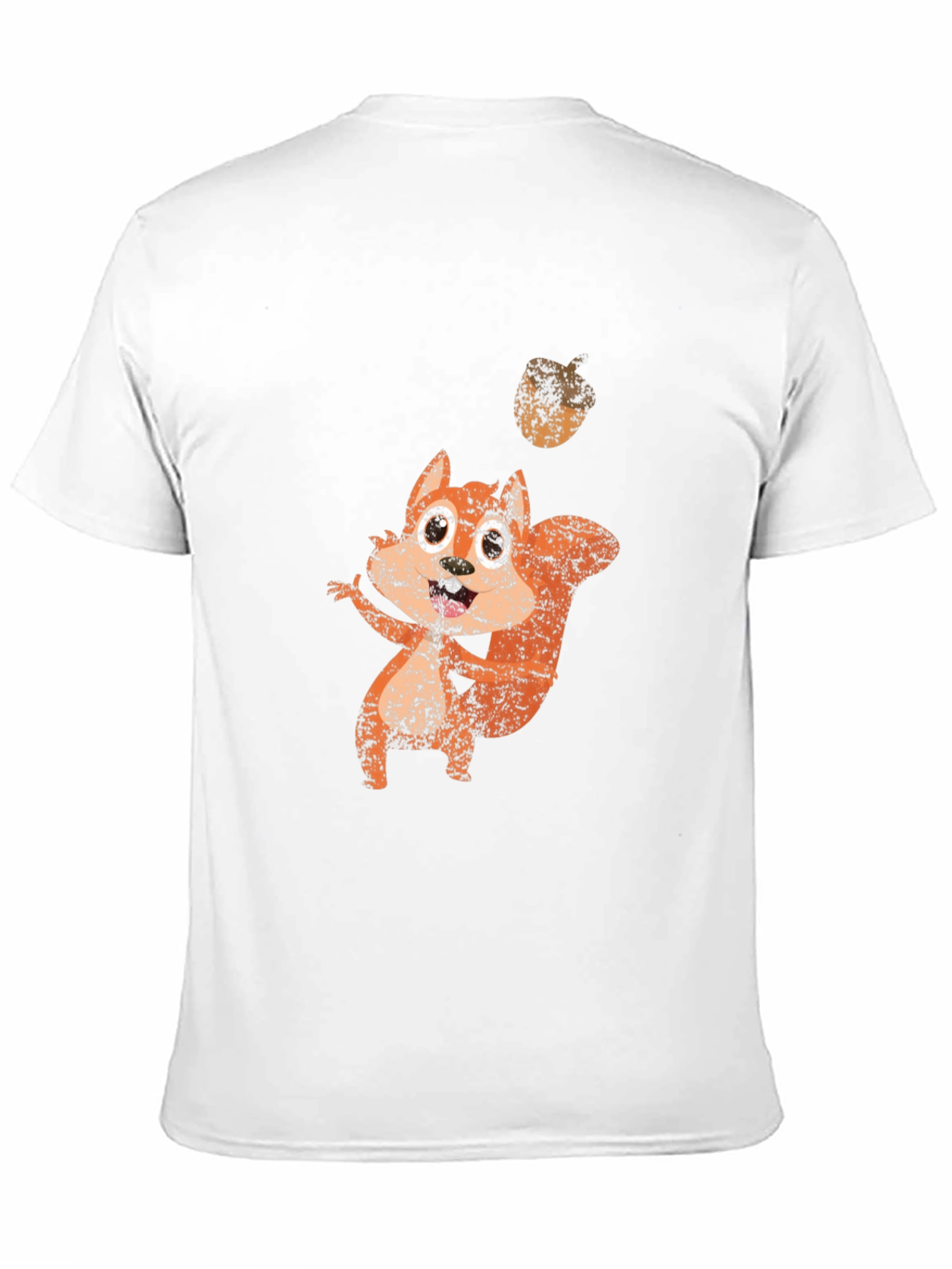 Squirrel Graphic Black T-Shirt