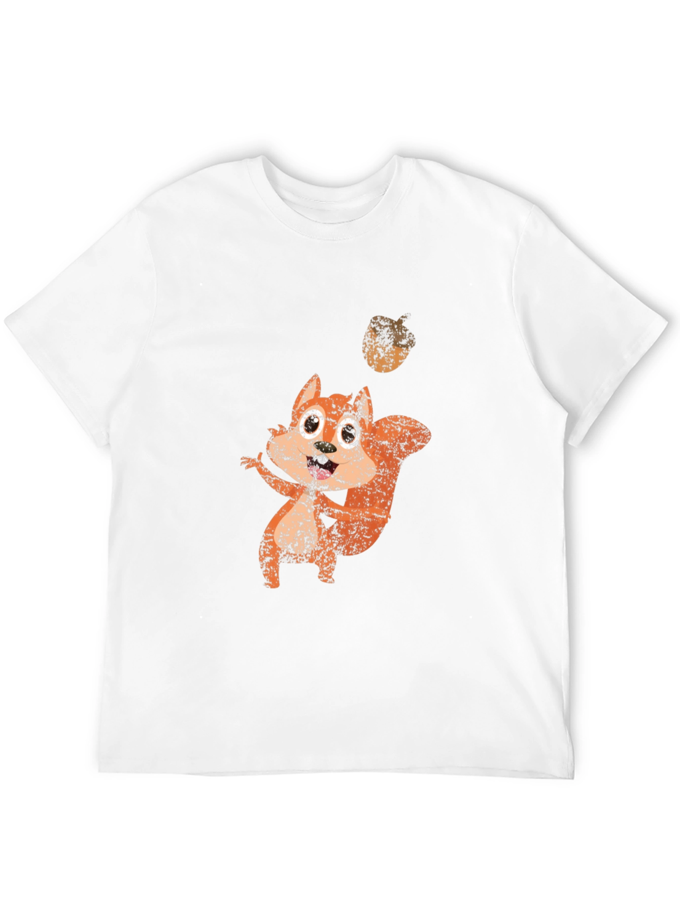 Squirrel Graphic Black T-Shirt
