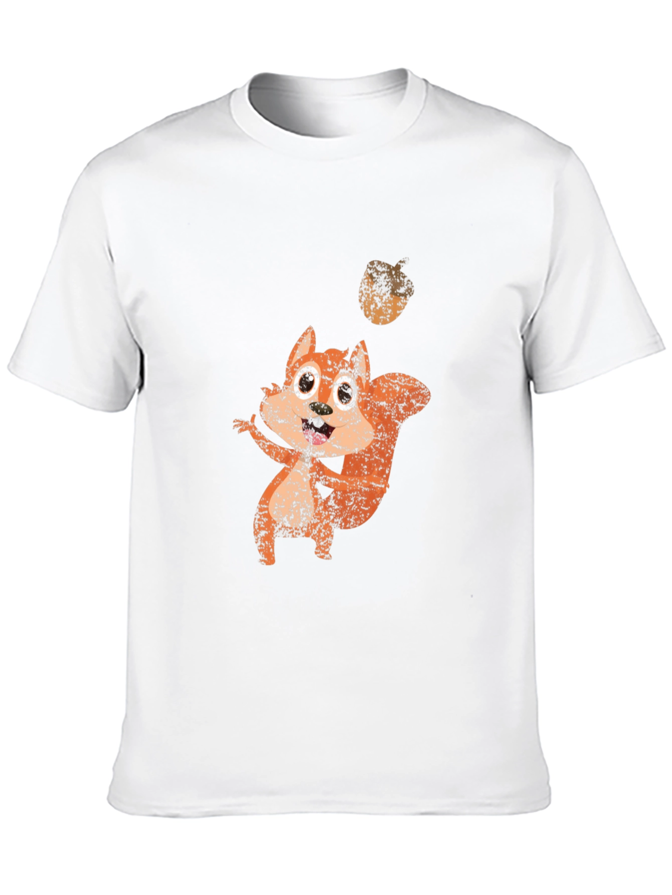 Squirrel Graphic Black T-Shirt