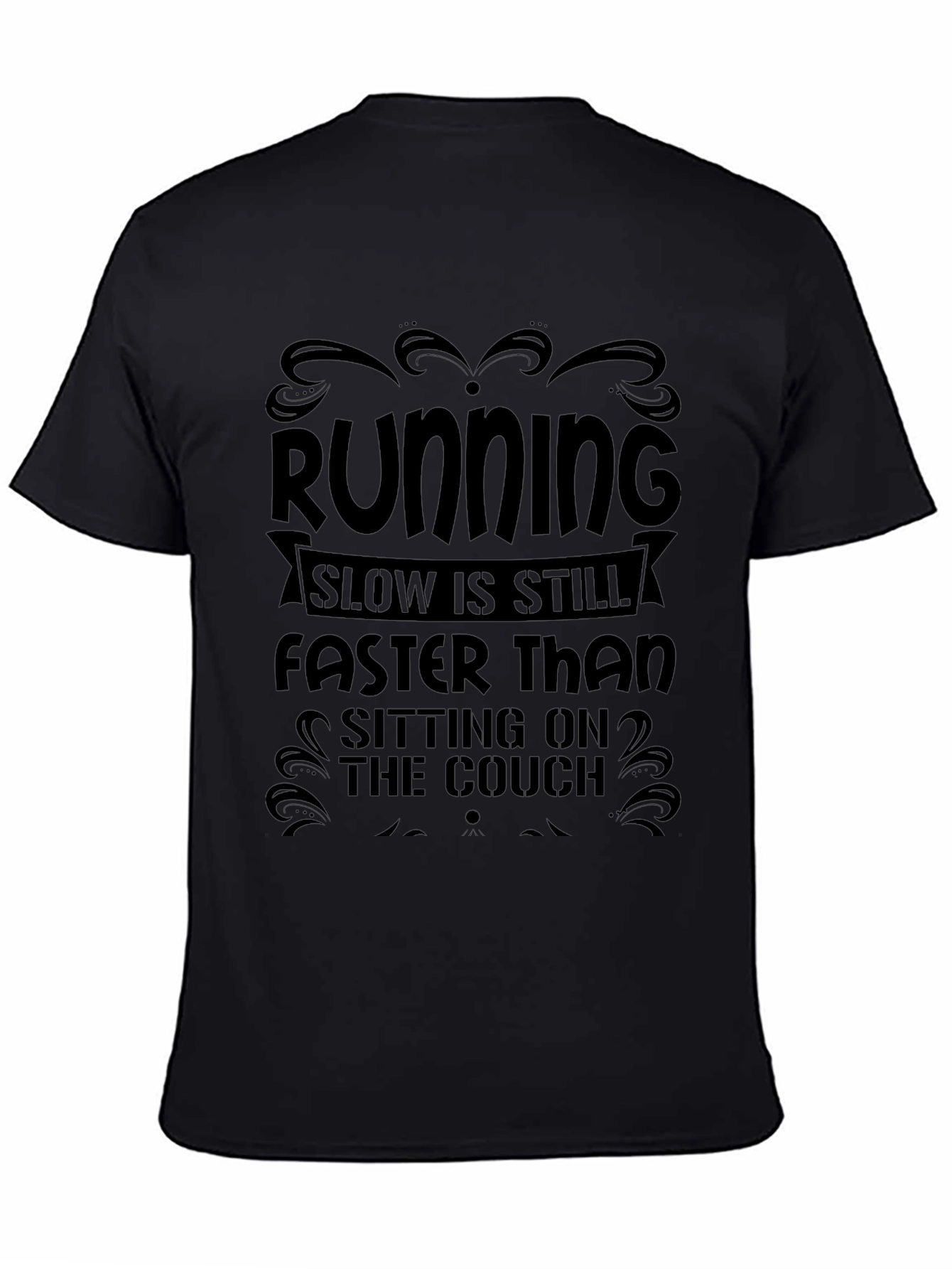 Running Motivation T-Shirt: Couch vs. Road