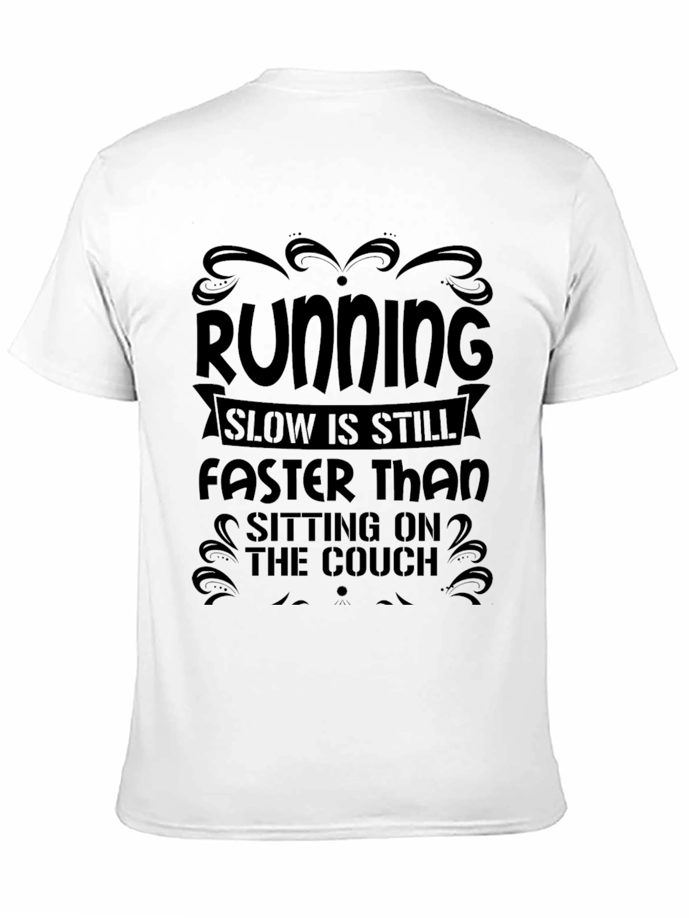Running Motivation T-Shirt: Couch vs. Road