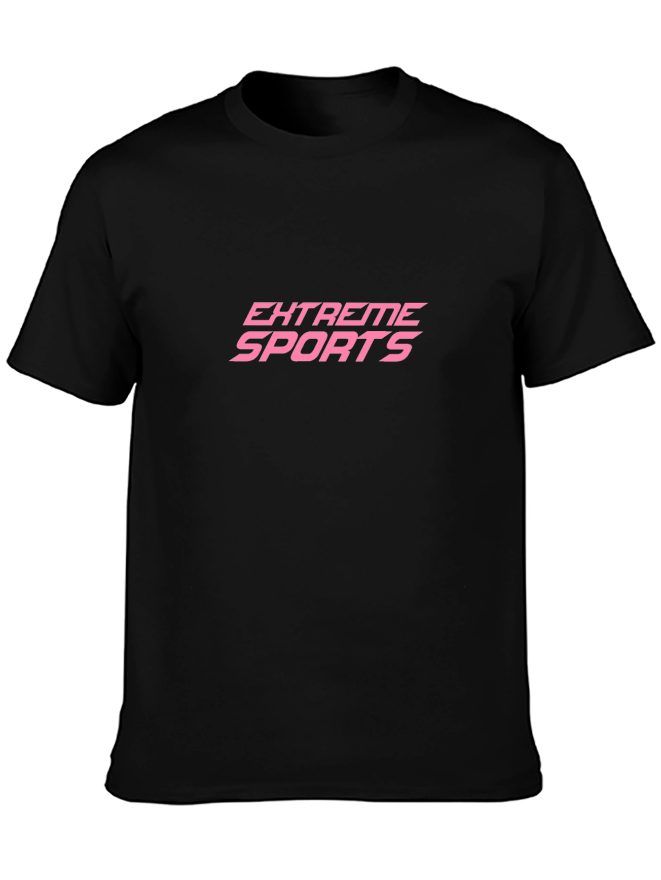 Extreme Sports Graphic T-Shirt - Black