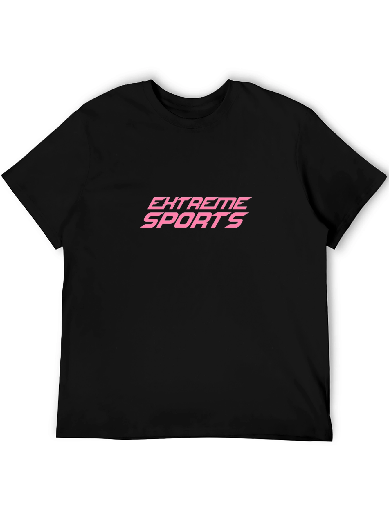 Extreme Sports Graphic T-Shirt - Black