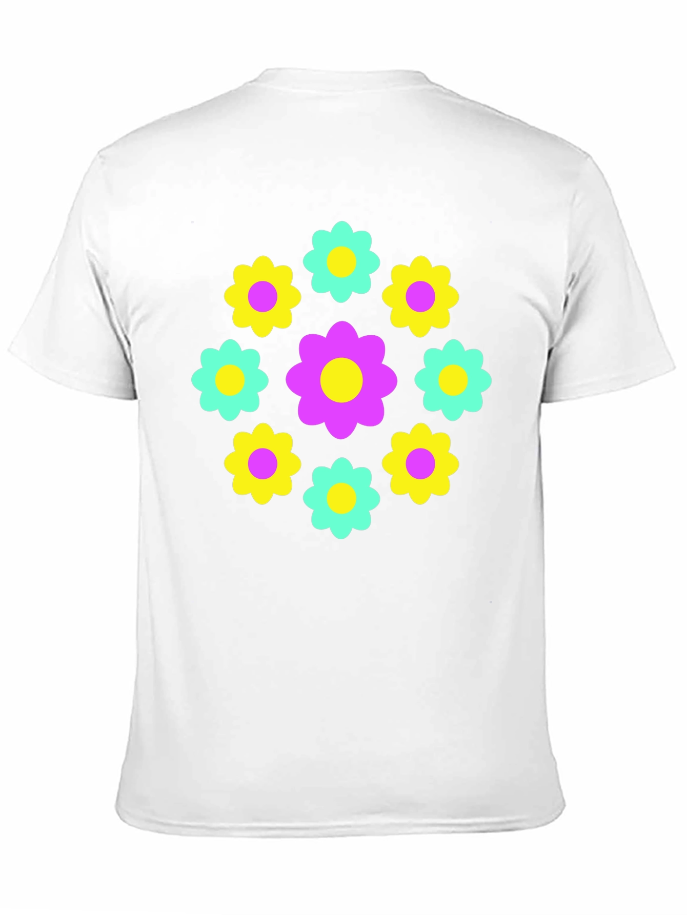 Retro Flower Power Graphic Tee