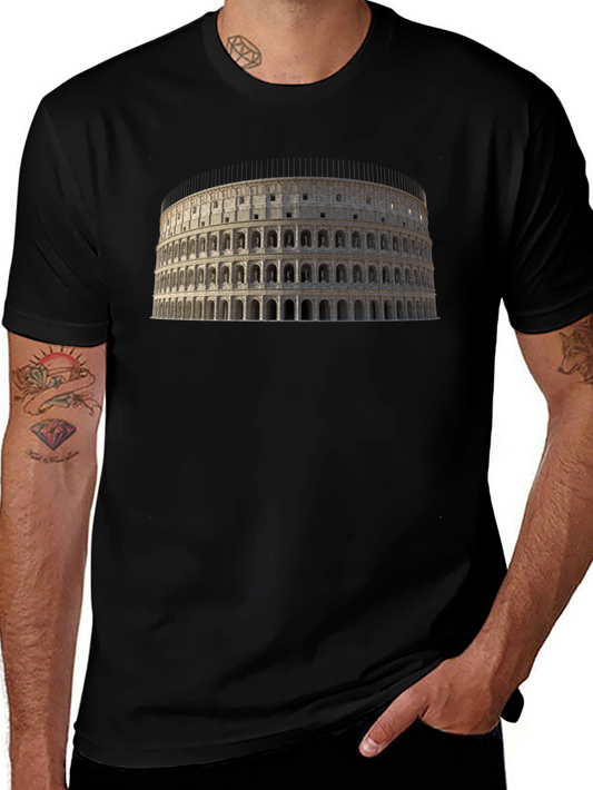 Colosseum Graphic Tee - Black Classic Fit