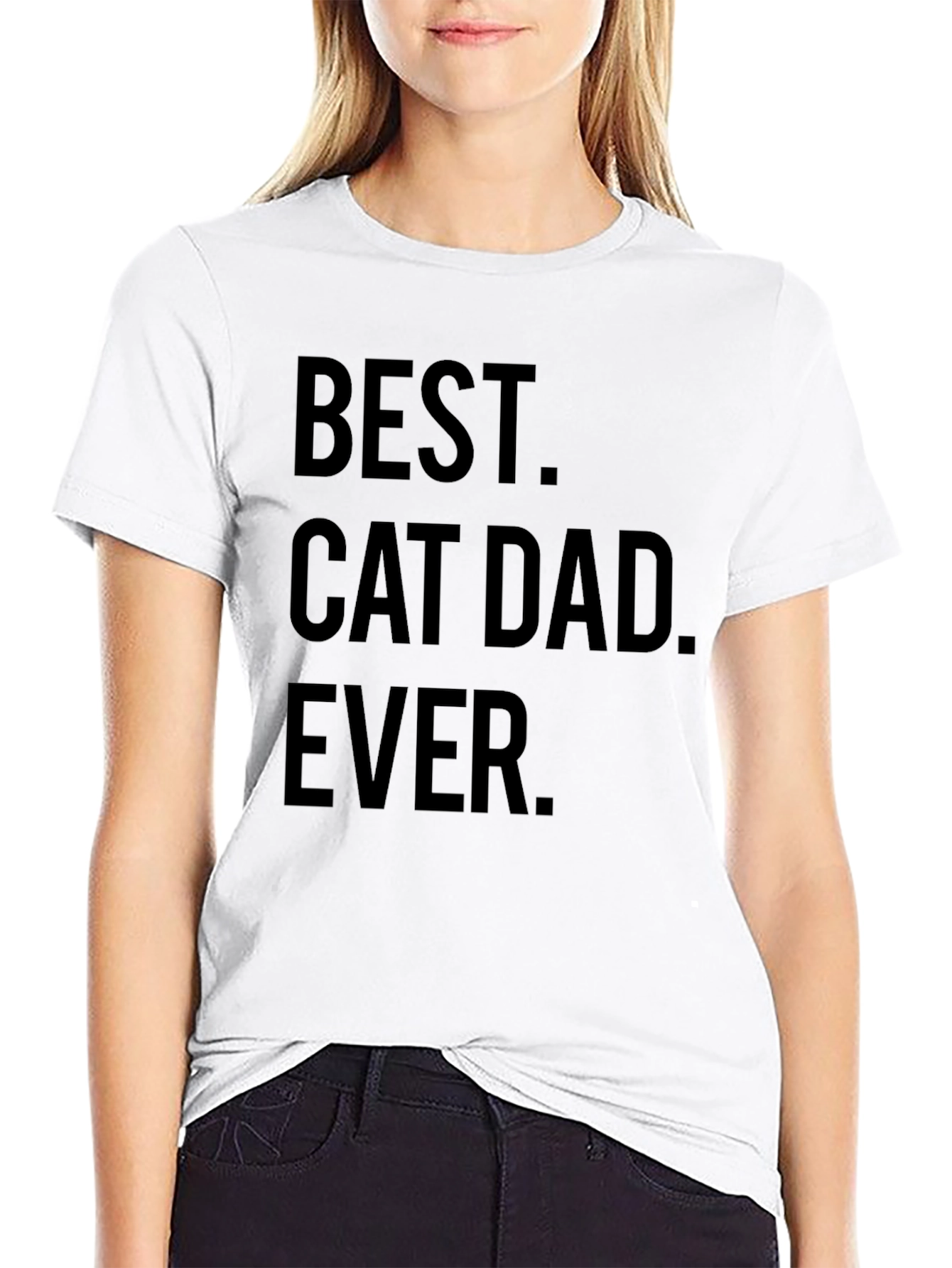 Best Cat Dad Ever Graphic Tee