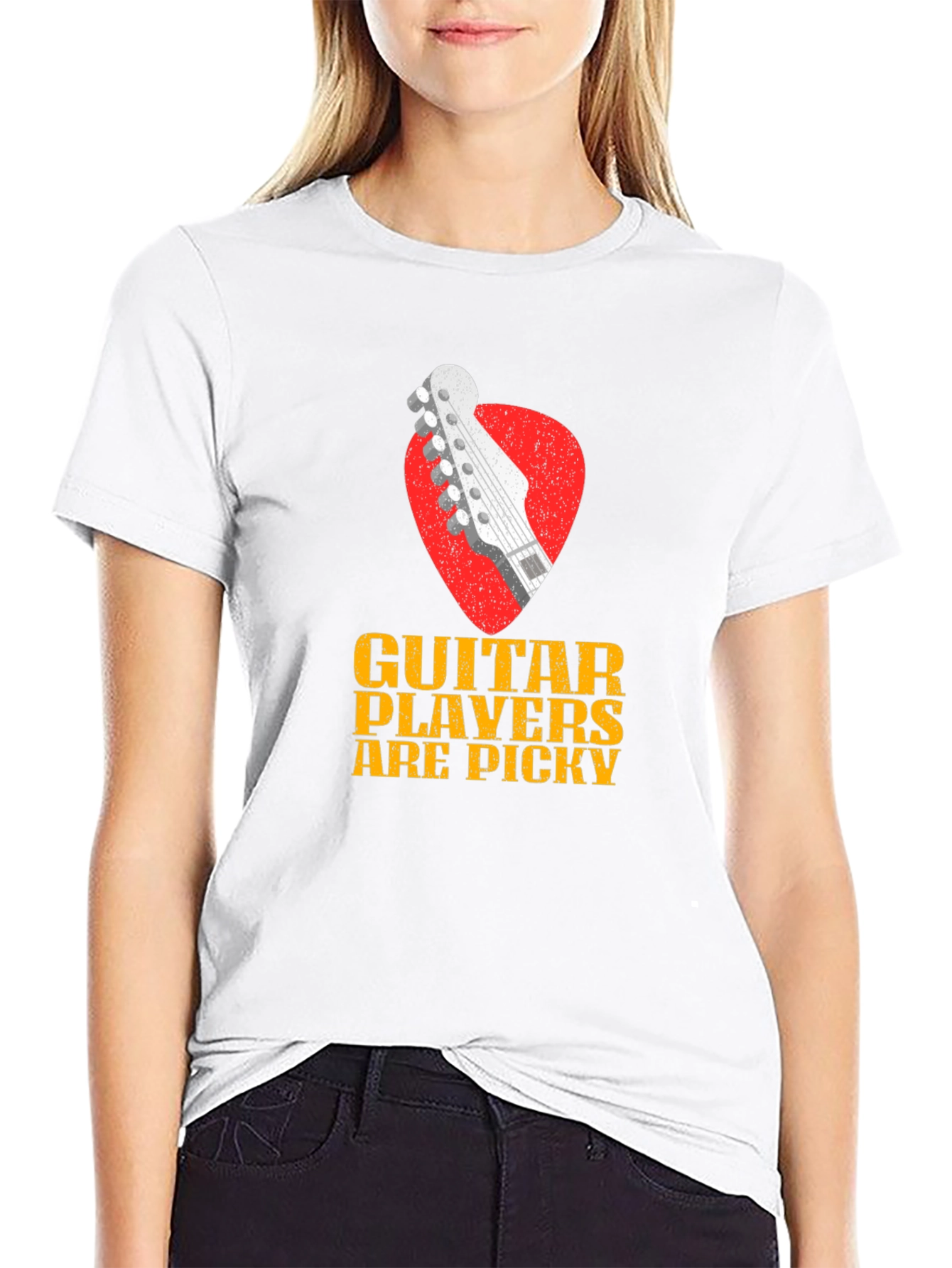 Guitar Players Are Picky Black T-Shirt