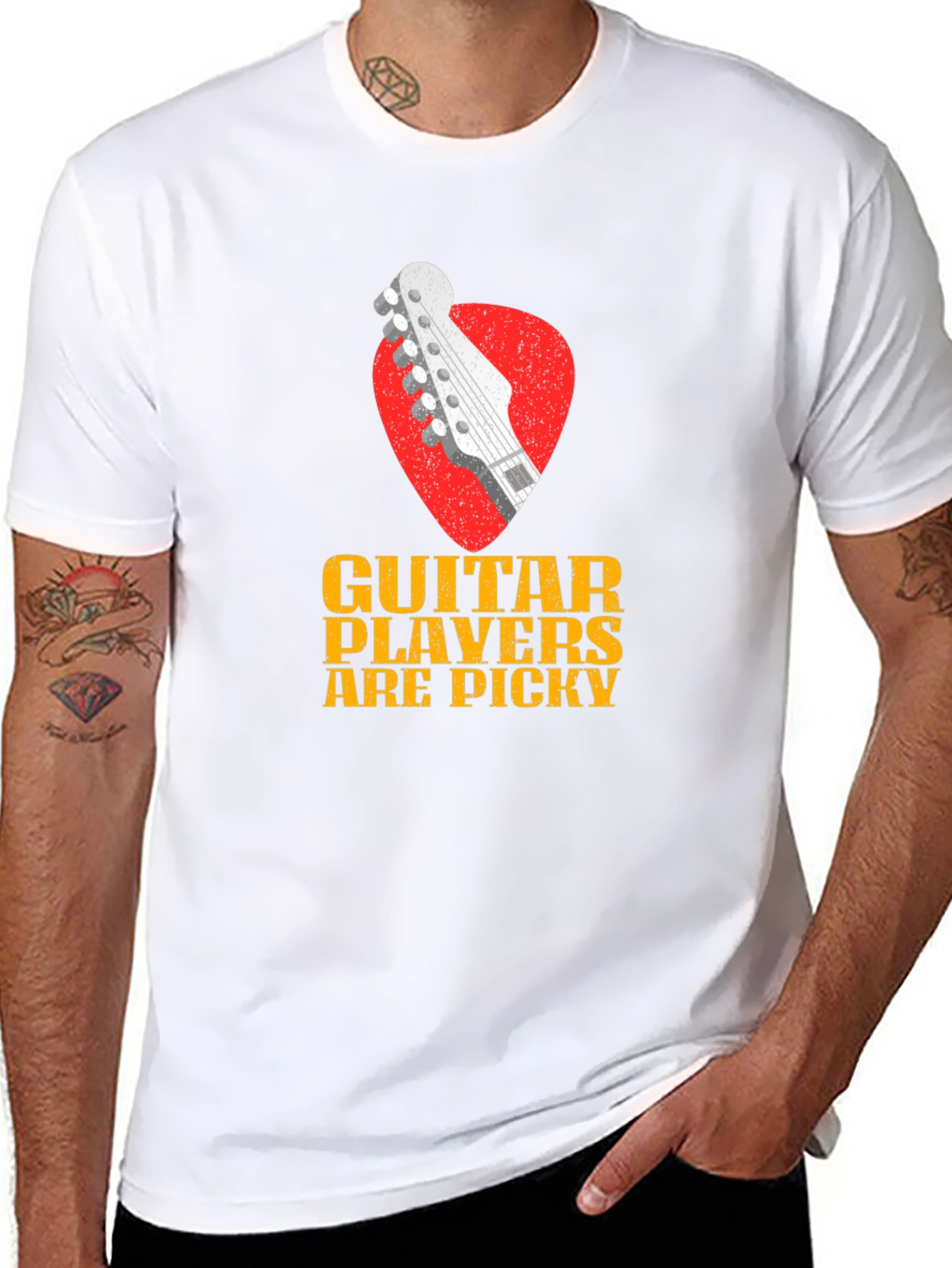 Guitar Players Are Picky Black T-Shirt