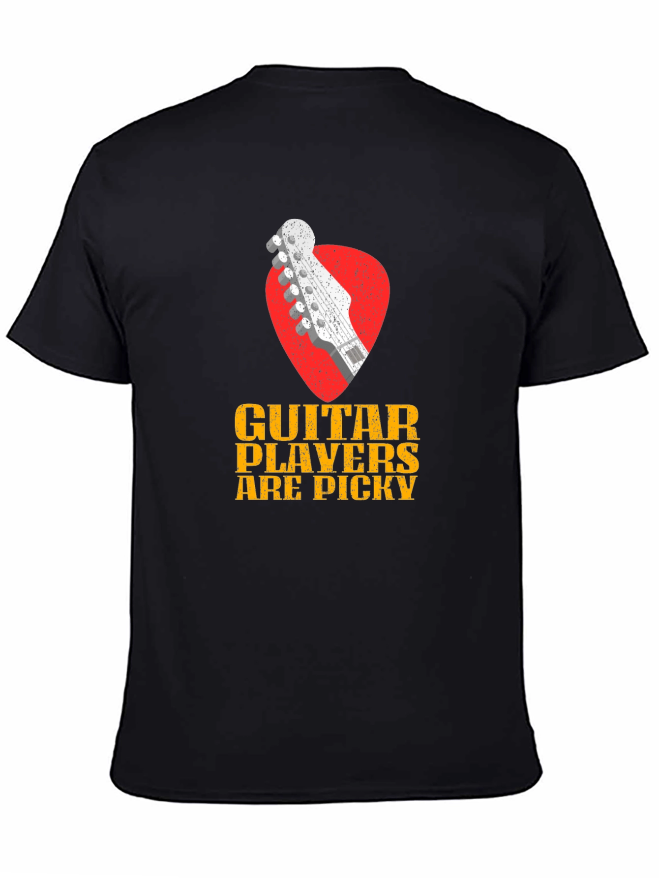 Guitar Players Are Picky Black T-Shirt
