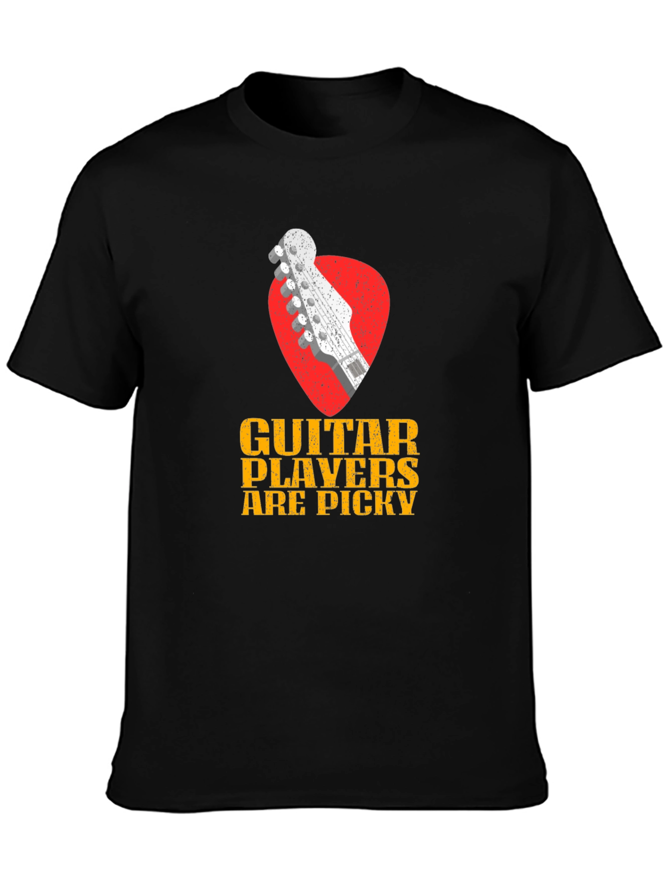 Guitar Players Are Picky Black T-Shirt