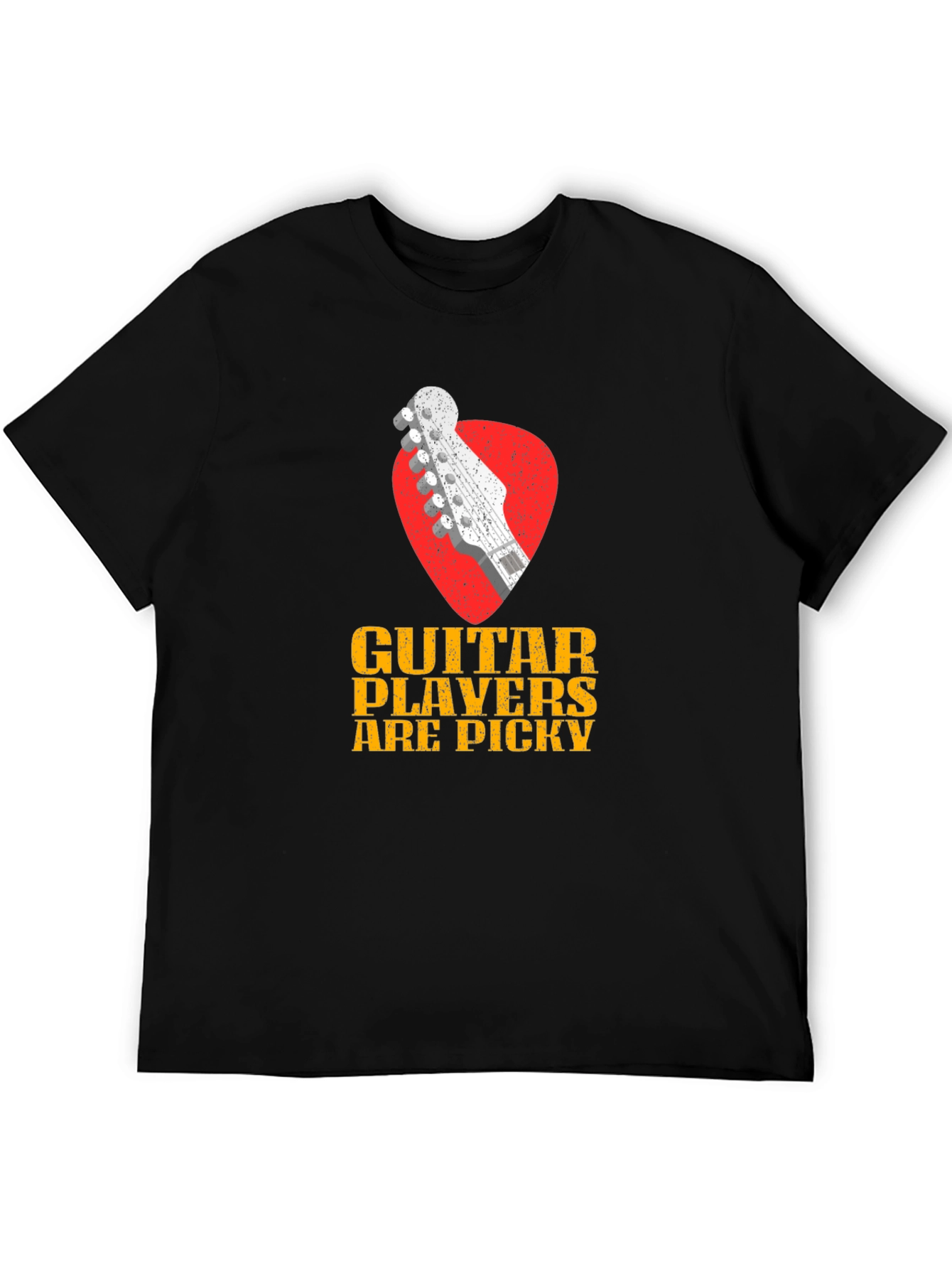 Guitar Players Are Picky Black T-Shirt