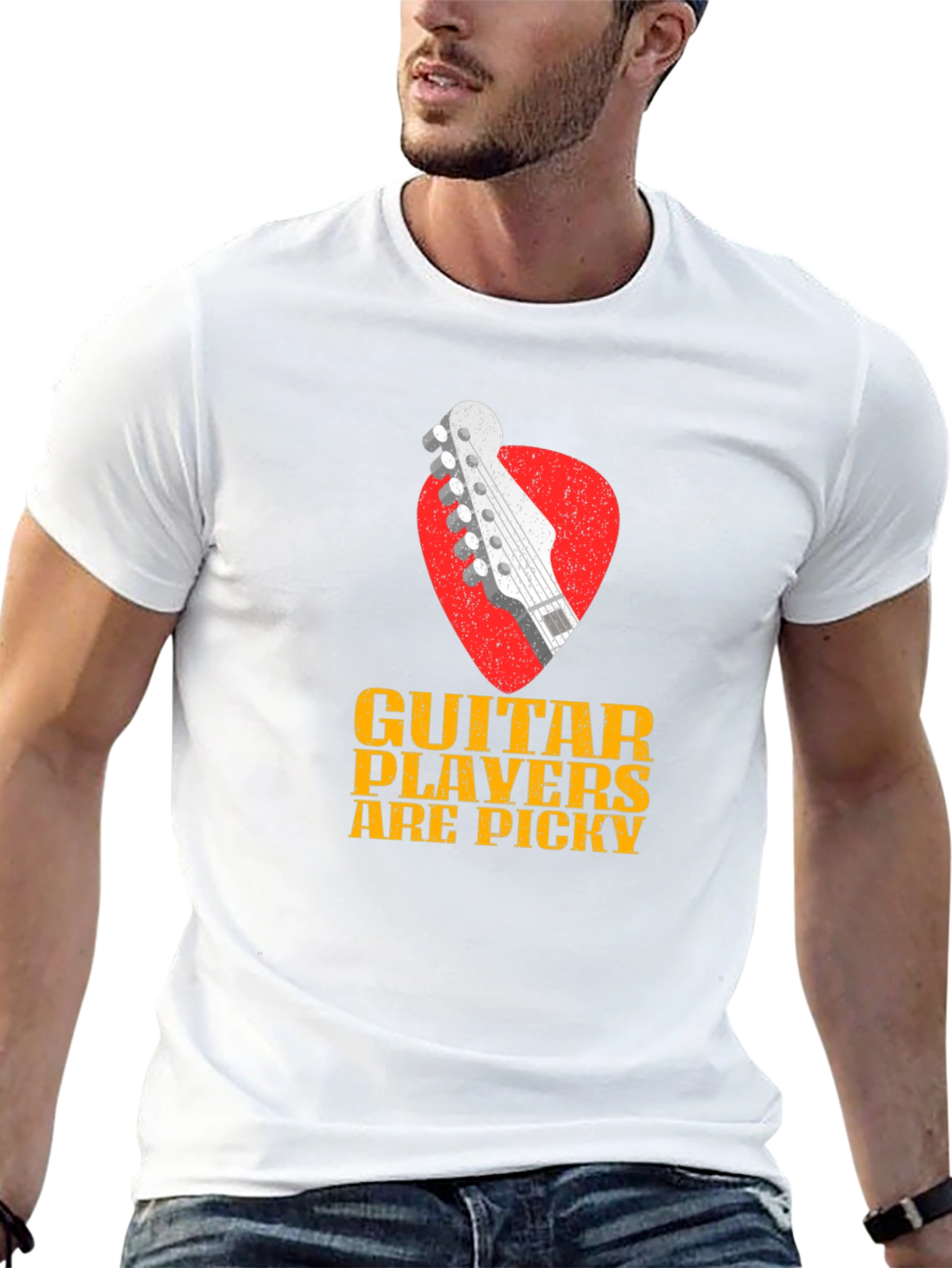 Guitar Players Are Picky Black T-Shirt