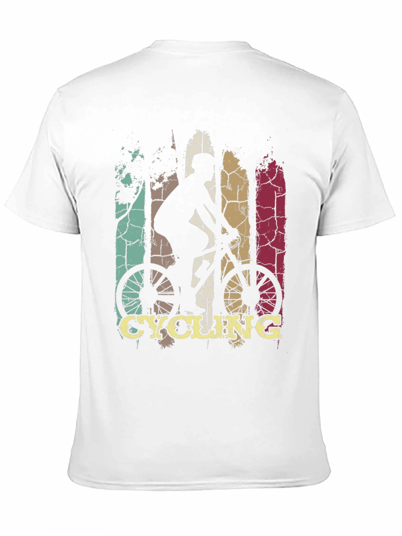 Cycling Retro Graphic Tee Shirt