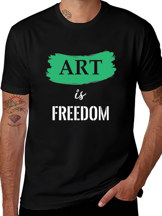 Art is Freedom Graphic Tee